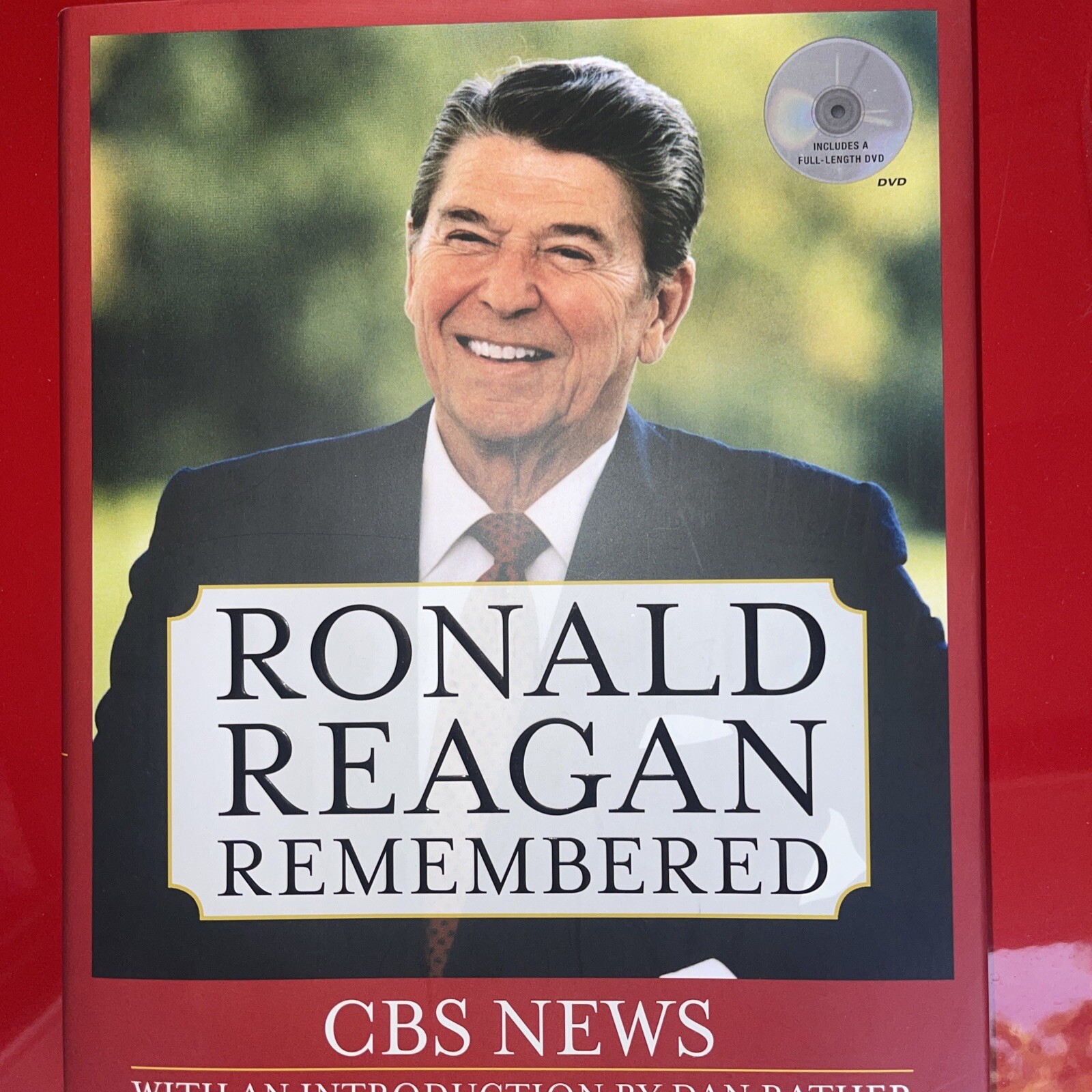 Ronald Reagan Remembered by CBS News Staff (2004, Hardcover / DVD)