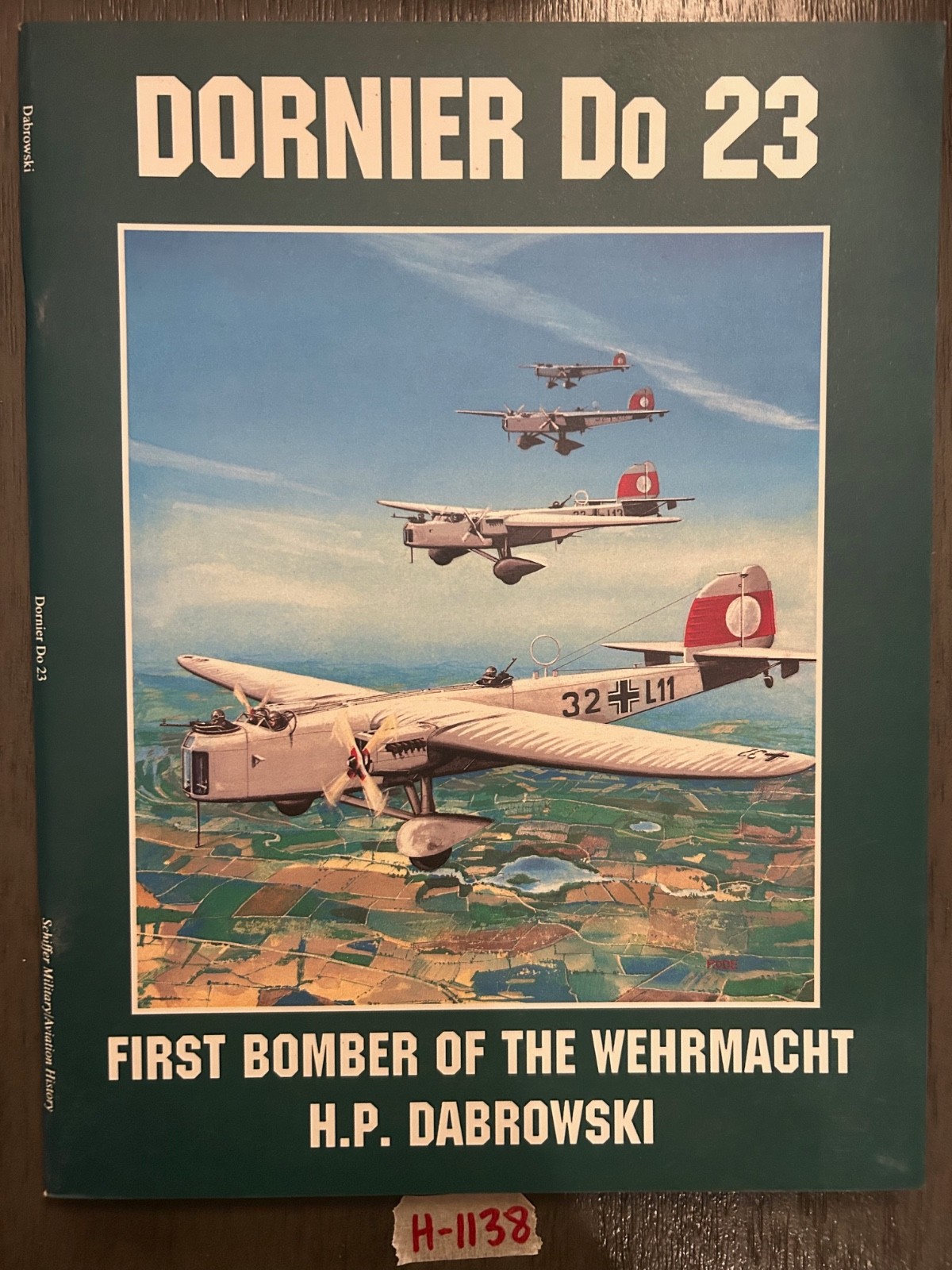 Dornier Do 23 First Bomber of the Wehrmacht Lot H-1138