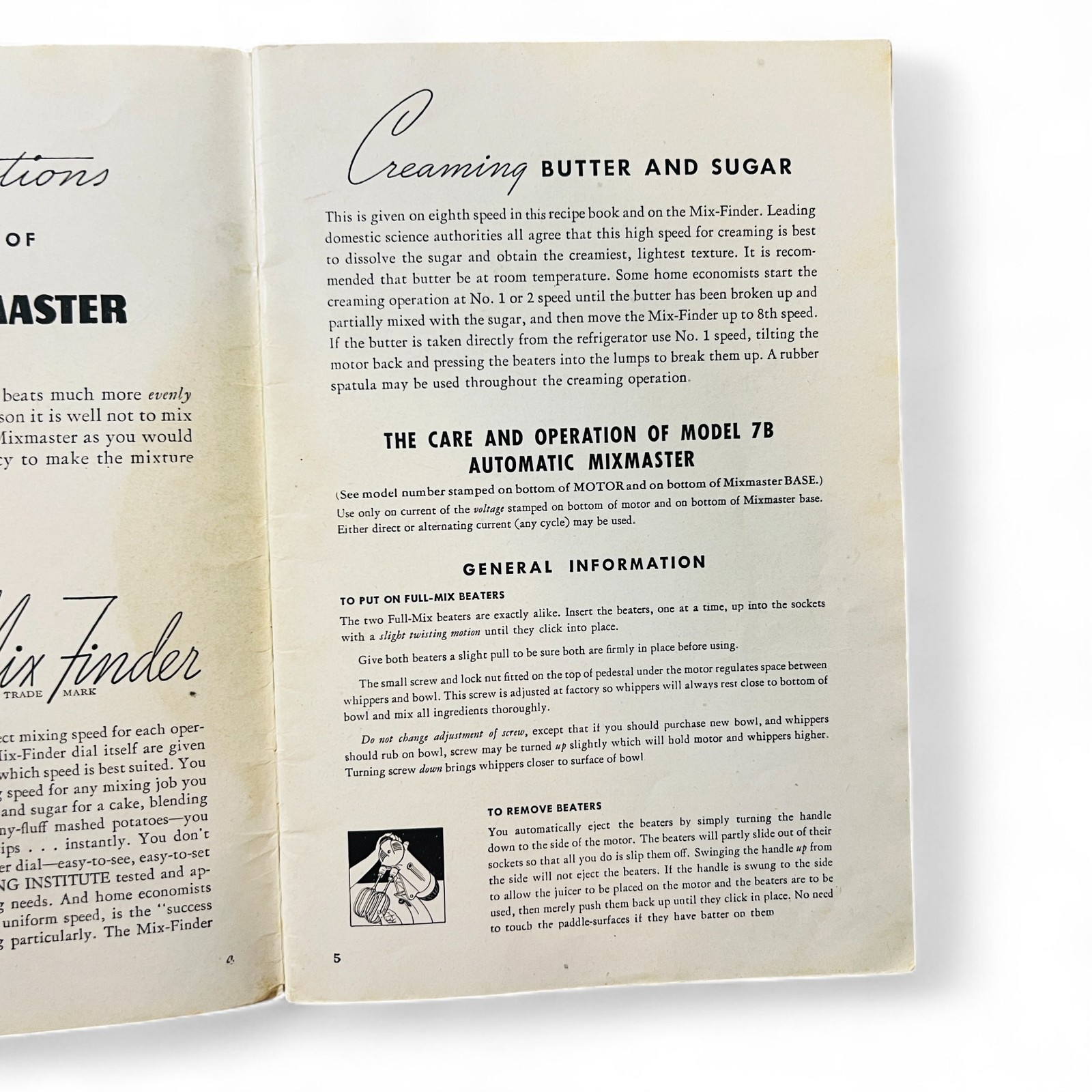 How to Get the Most Out of Your Sunbeam Mixmaster Recipes Booklet