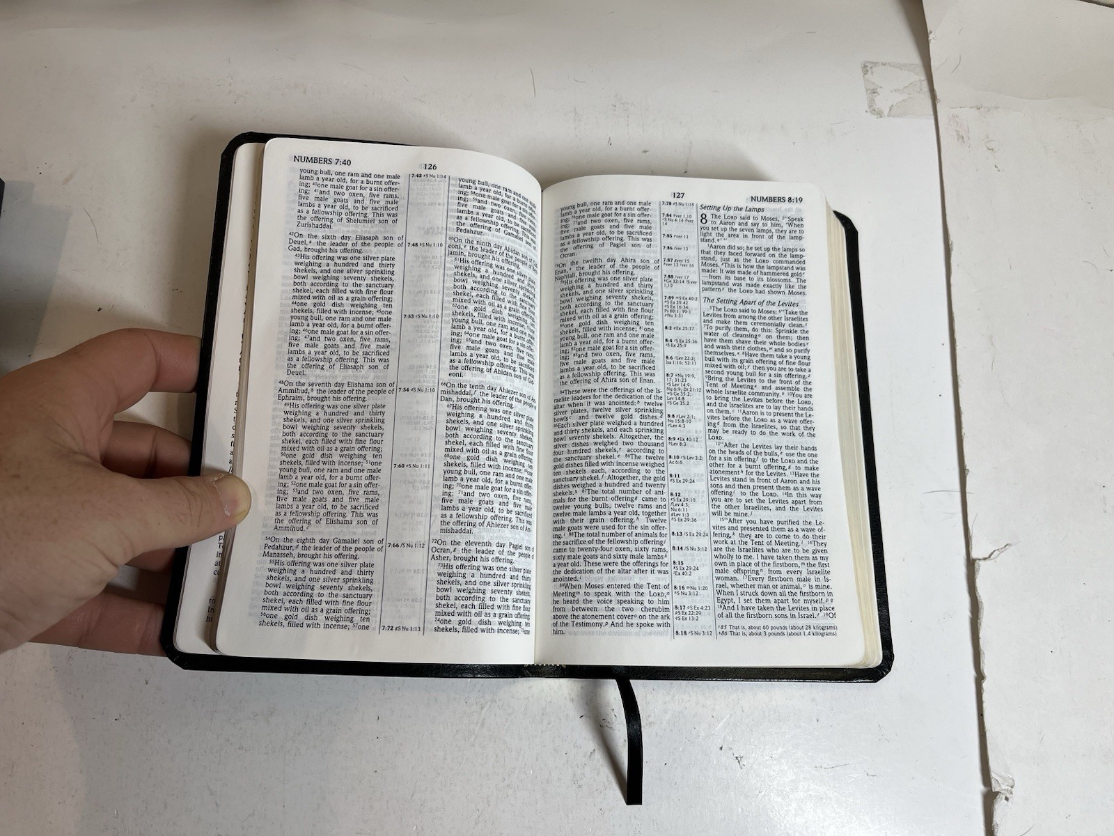 Broadman & Holman Ultrathin Indexed Reference Bible NIV 1986 Black In Box