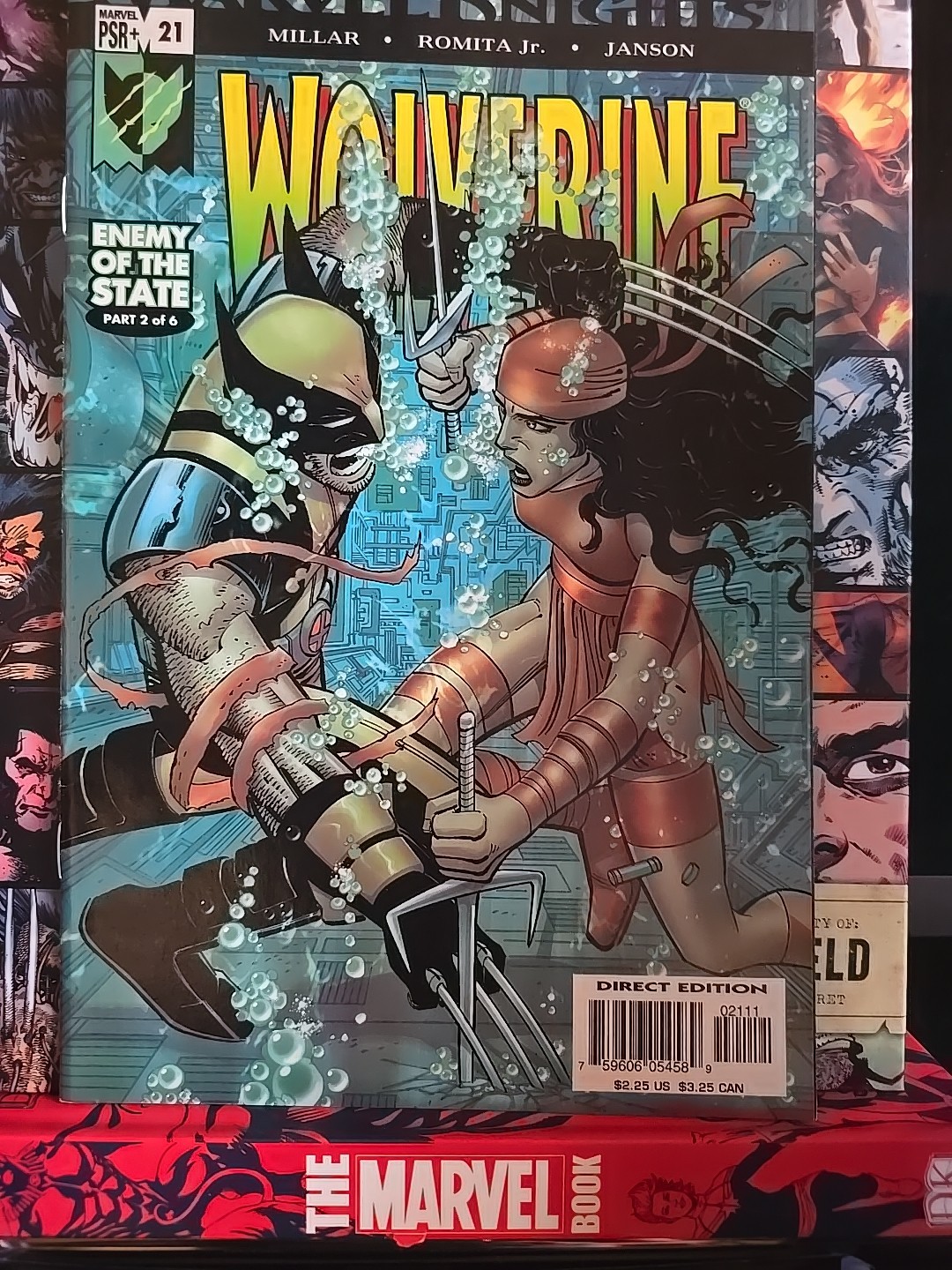 WOLVERINE #20#21 #22 #23 ENEMY OF THE STATE 2004 MARVEL KNIGHTS COMICS NM LOT