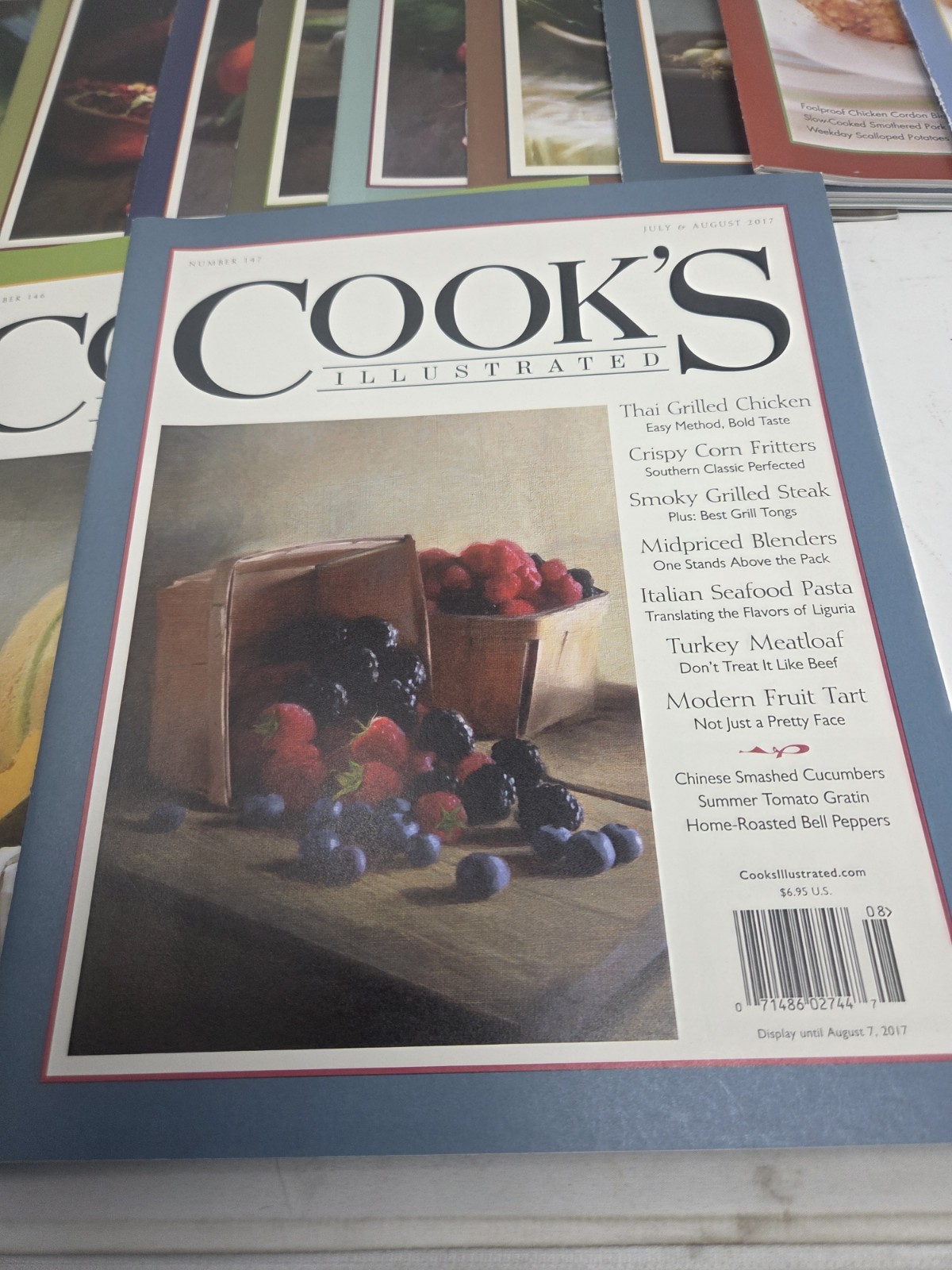 Cook’s Illustrated Magazine Lot of 20 Cooking Recipes -Lot G