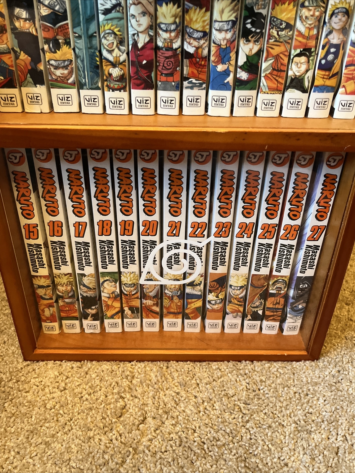NARUTO – SHONEN JUMP – VIZ -SHADOW BOX – LIMITED EDITION – VOLUMES 1-27