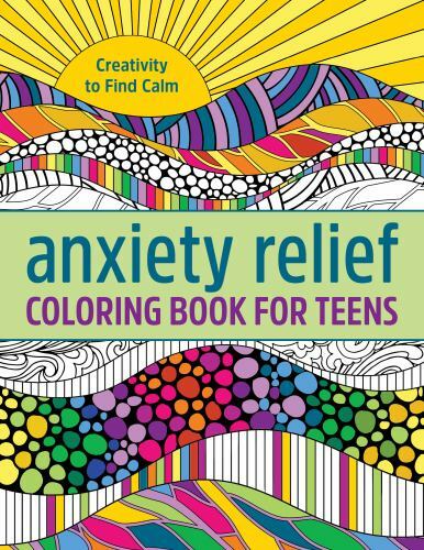 Anxiety Relief Coloring Book fo- paperback, Callisto Publishing, 1638784361, new