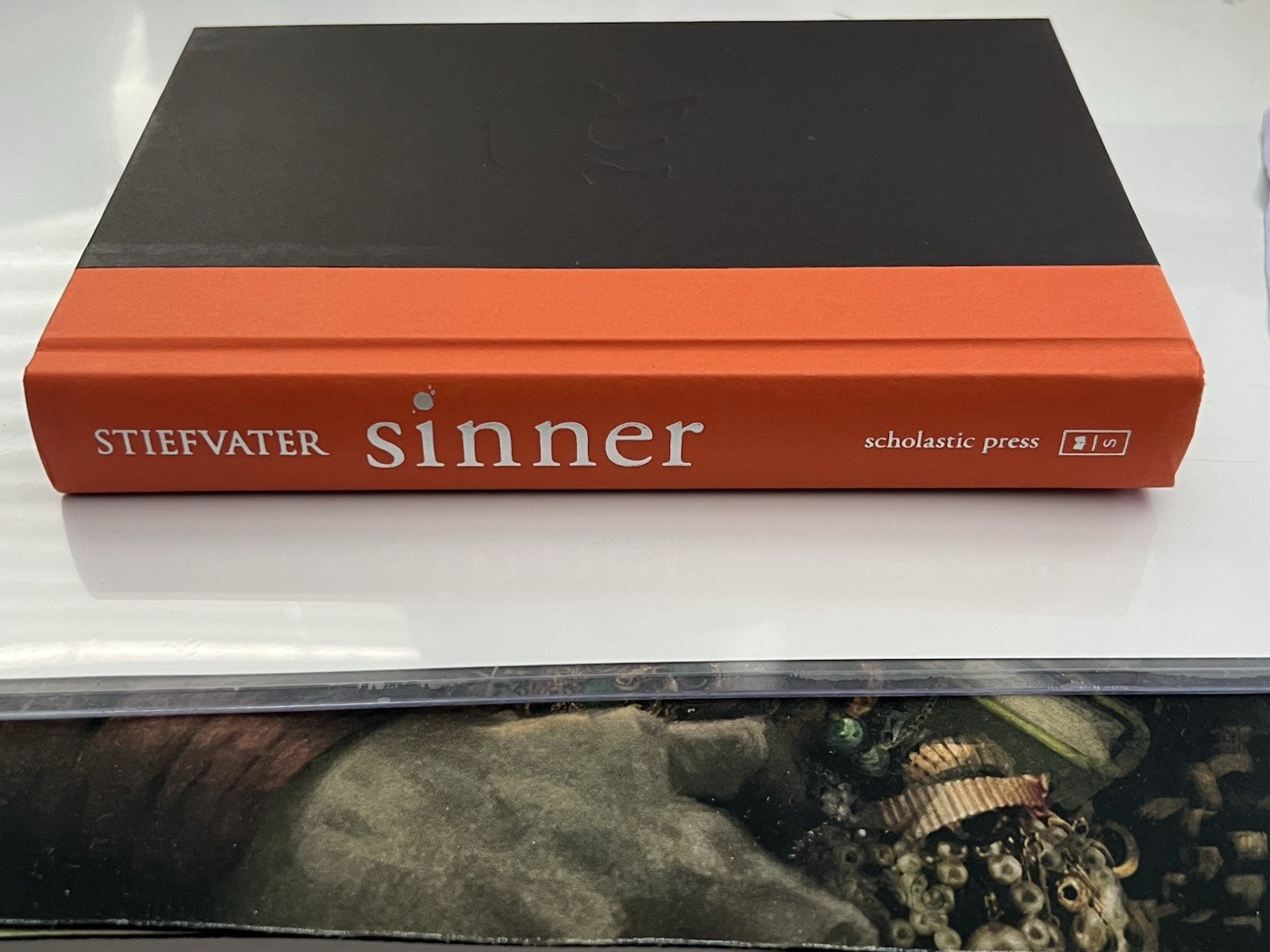 Signed Sinner Maggie Stiefvater 1st Edition 1st Printing HC & Signed Dust Jacket