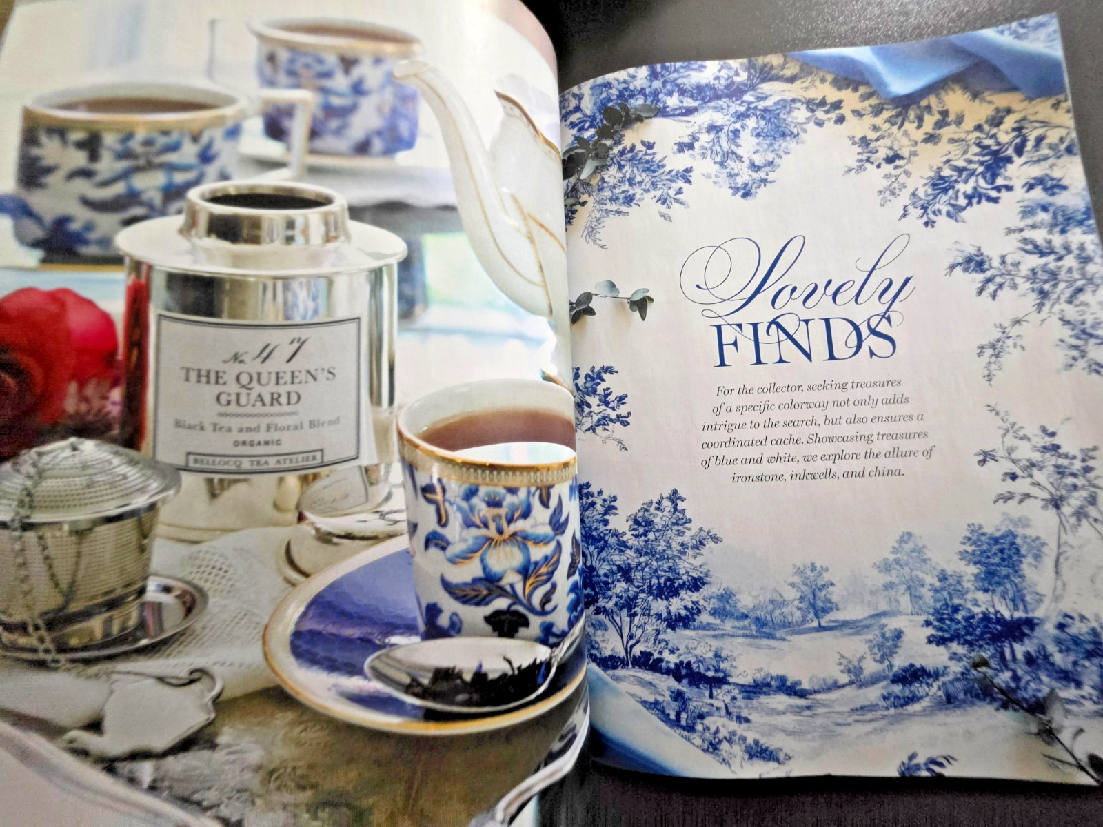 Victoria Classics Blissful Blue & White Magazine – Special Limited Spring Issue