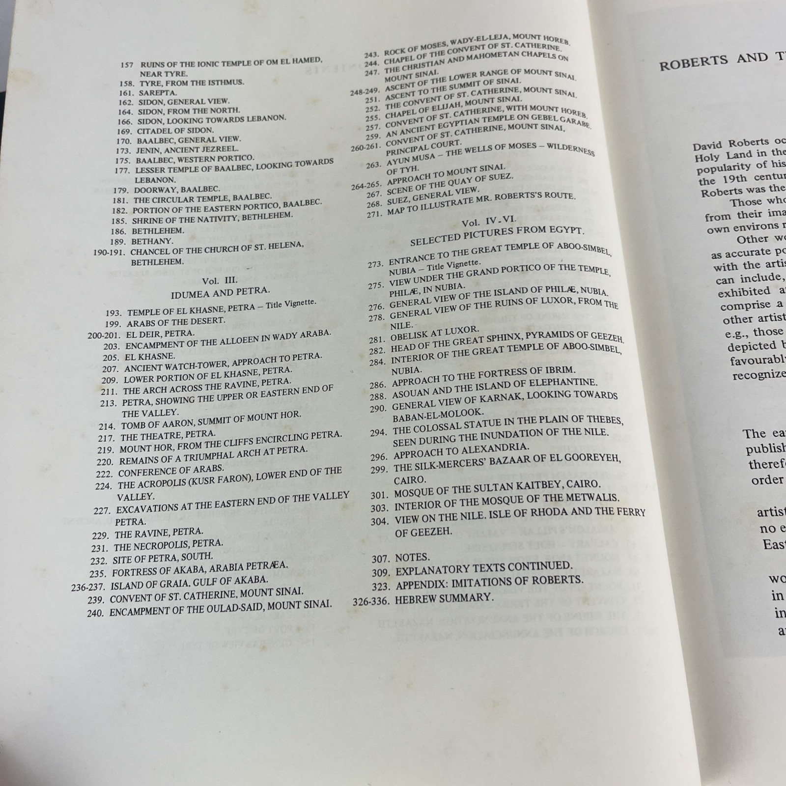David Roberts – The Holy Land -Facsimile of Original published in 1842 -Vol. 1-3