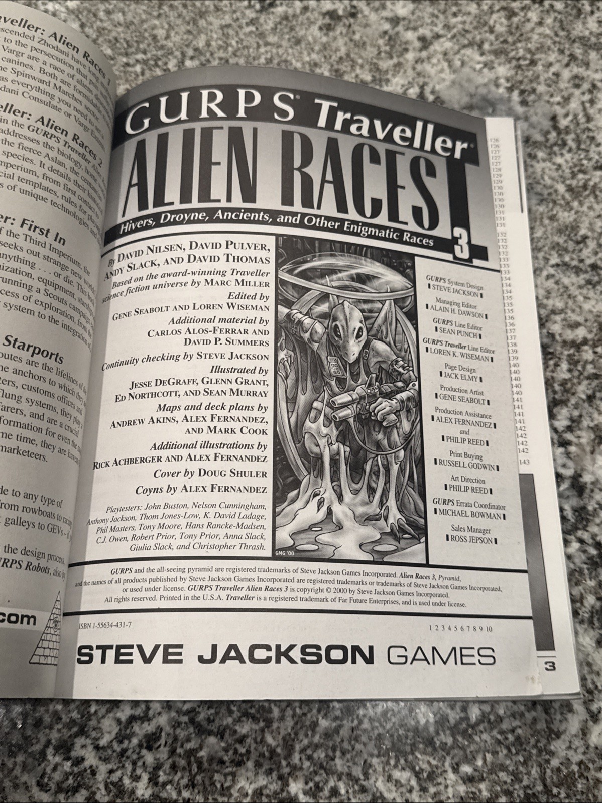 Alien Races 3: Hivers, Droyne, Ancients (GURPS Traveller) SJG Steve Jackson