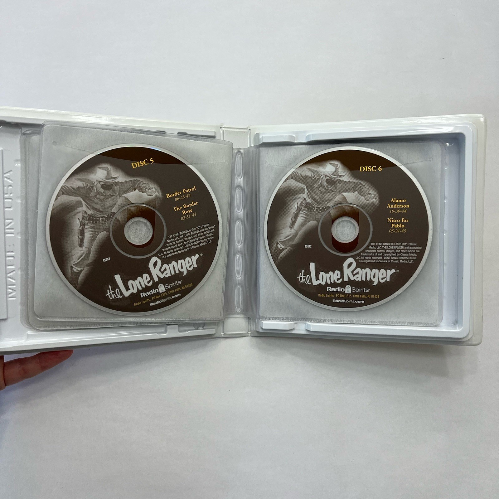 The Lone Ranger South of the Border 10 CD Box Set 2011 Classic Radio Western