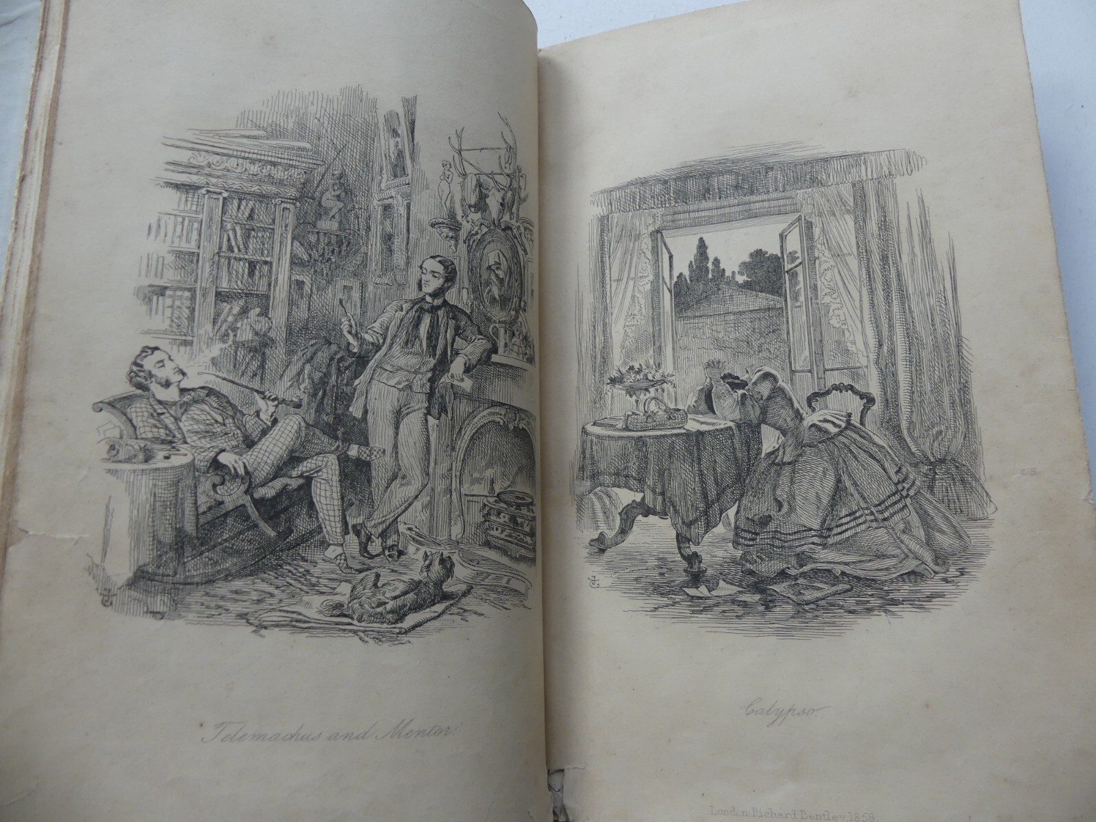 The Gordian Knot 1860 Shirley Brooks John Tenniel Illustrations 1st editions