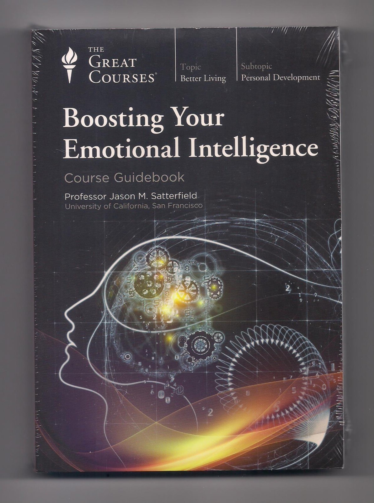 BOOSTING YOUR EMOTIONAL INTELLIGENCE 4-DVD set + Book SEALED Great courses