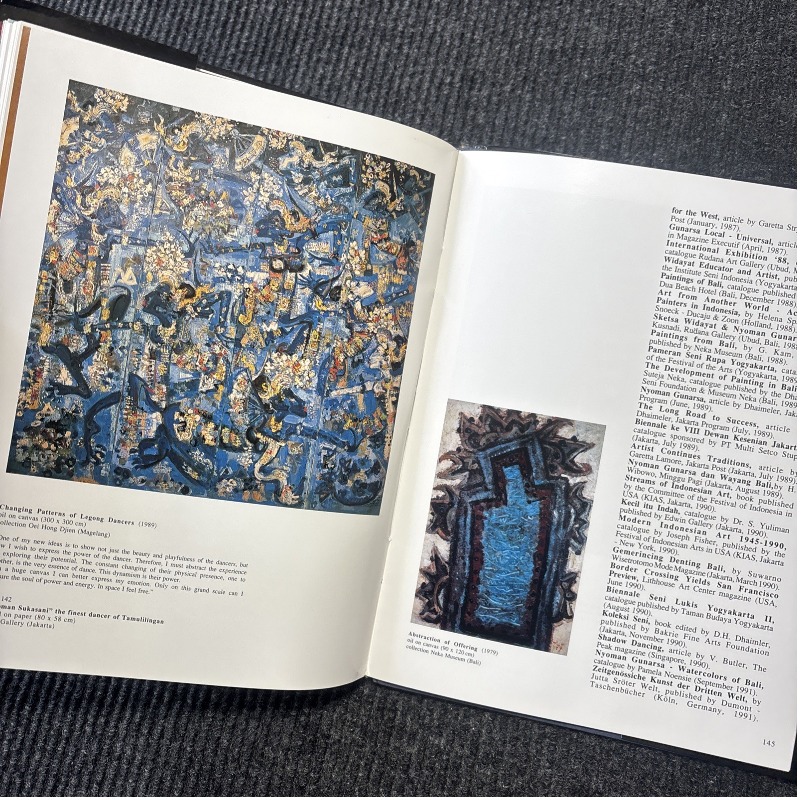 Nyoman Gunarsa Signed Limited Edition Art Book w/ Slipcase No. 331 of 1000