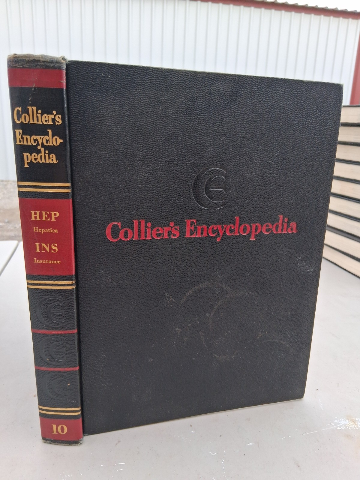1957 Collier’s Encyclopedia Volume 1 – 20 Complete Set, See Photos