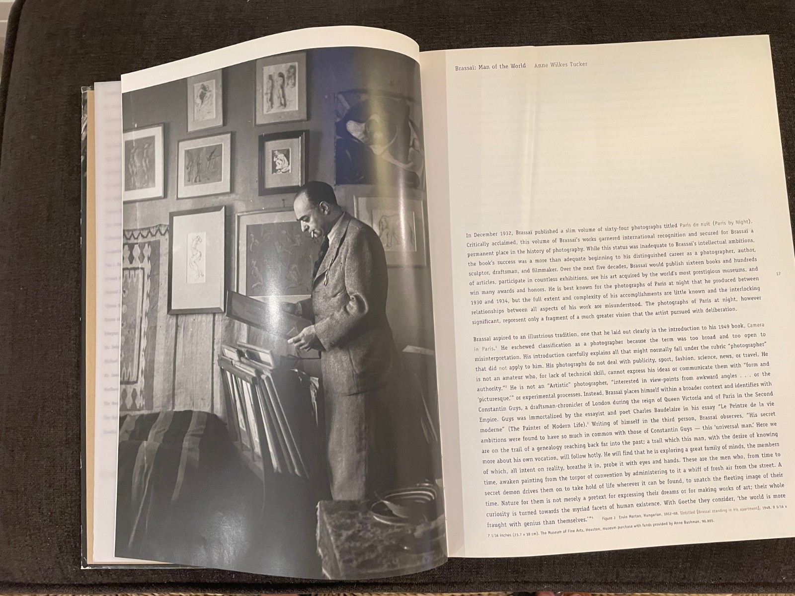 Brassai: The Eye of Paris, 1st ed.MFAH, 1999, ONE OWNER