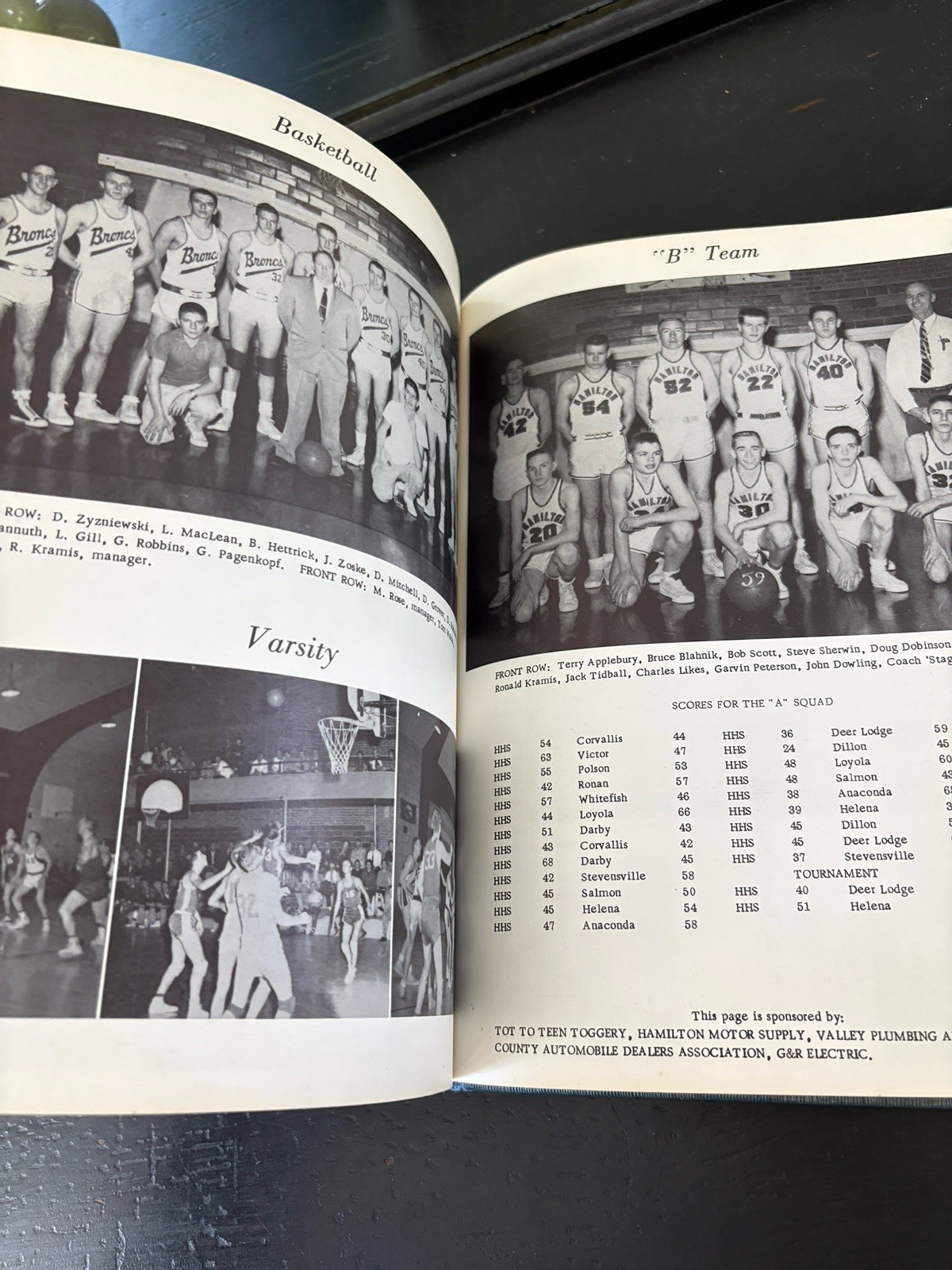 Vintage 1959 Hamilton High School Nevada Yearbook