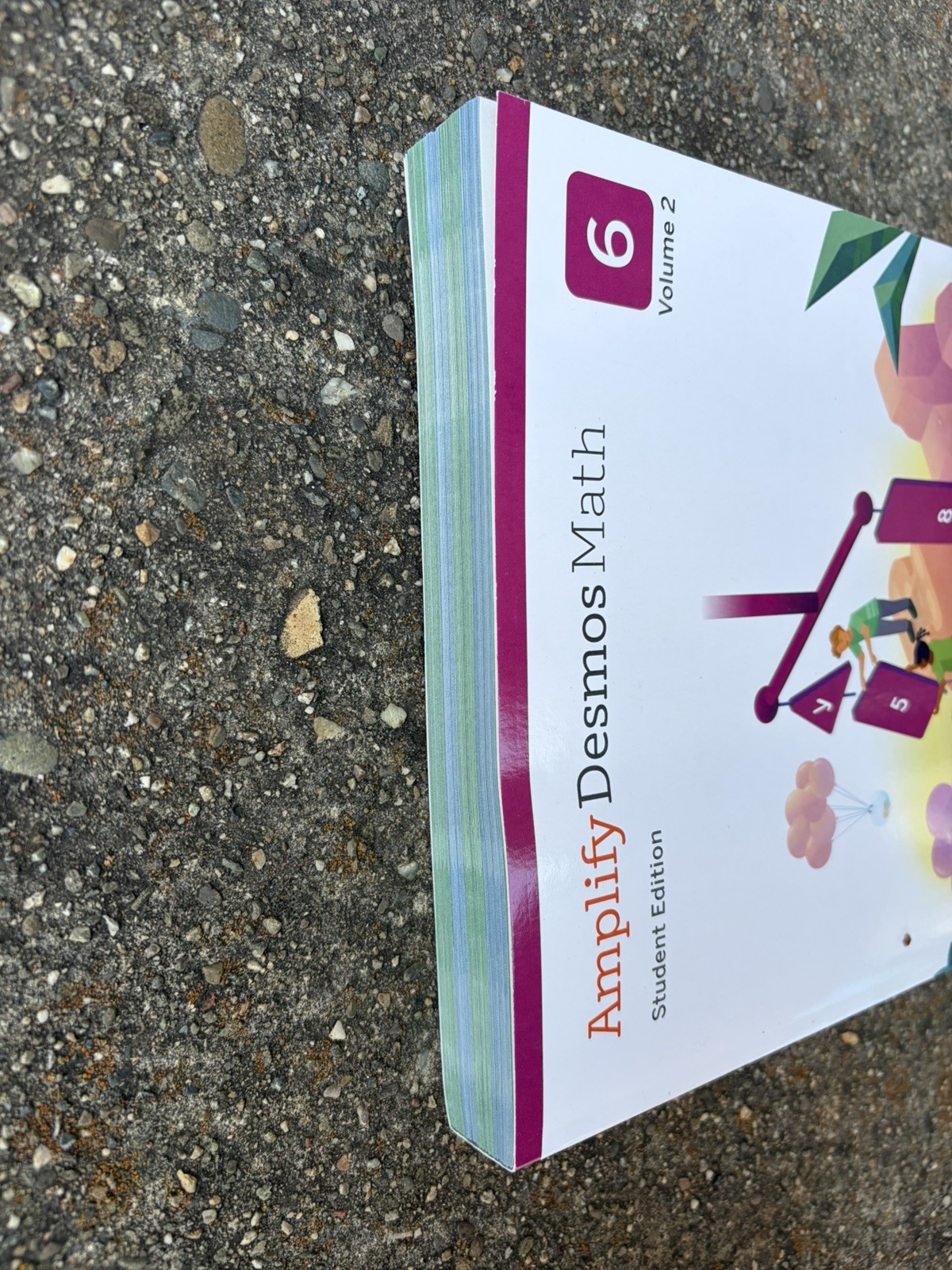 Amplify Desmos Math Student Edition: Grade 6 Volume 2