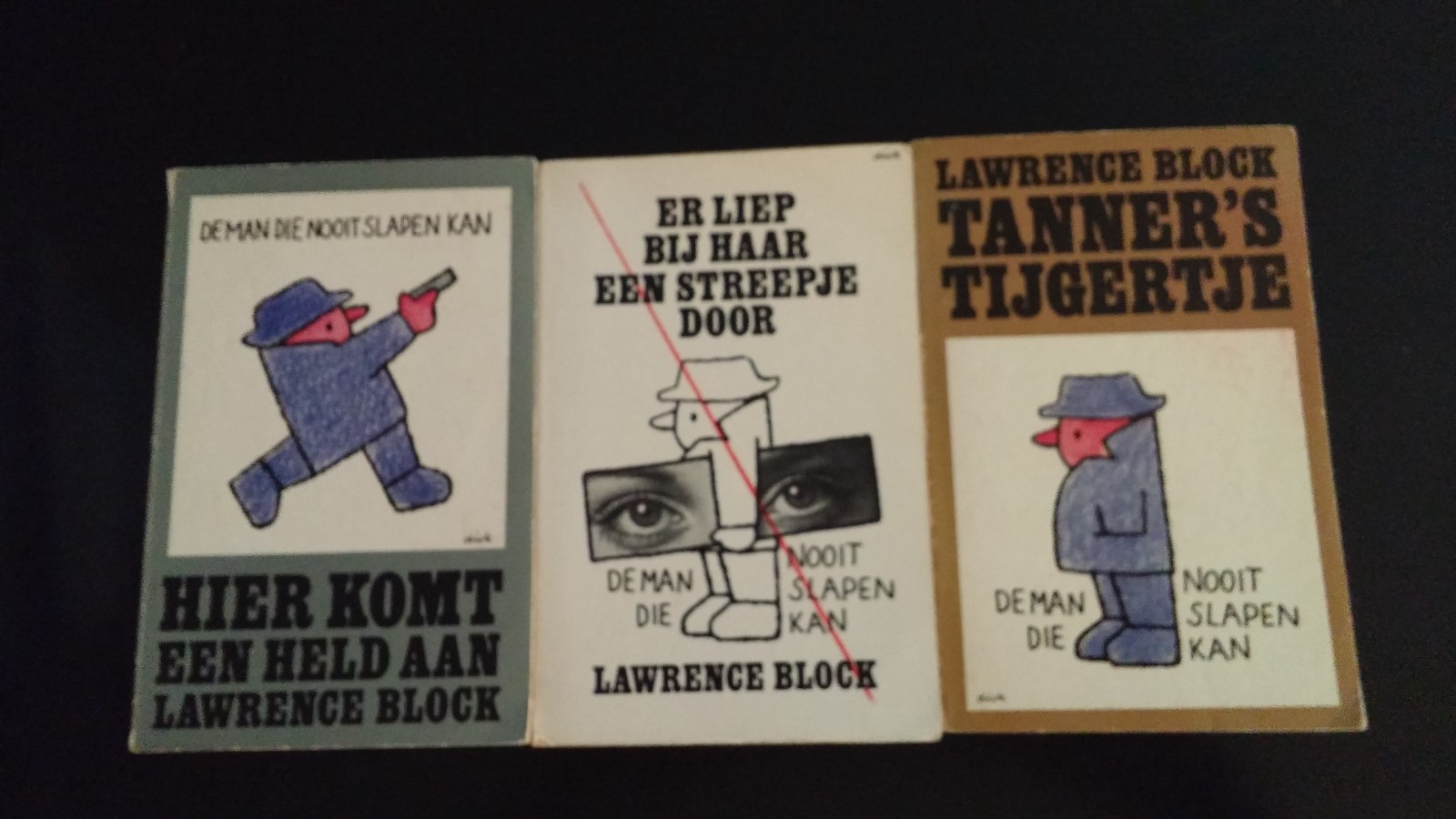 Three Dutch Paperbacks by Lawrence Block SC Dutch Editions