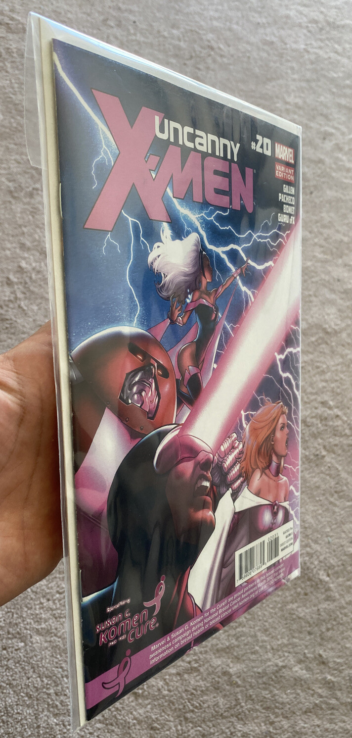 Uncanny X-Men #20 Susan G.Komen Breast Cancer Awareness Variant Marvel 2012