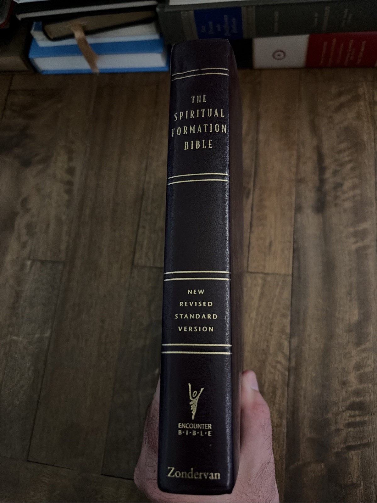 NRSV Spiritual Formation Bible Zondervan Bible Brown Bonded Leather