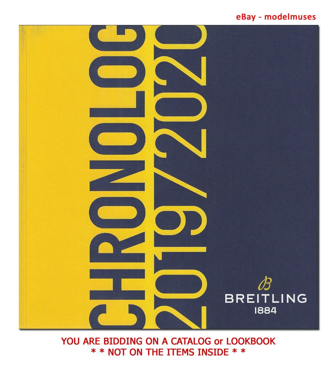 BREITLING Luxury Watch SOFTCOVER CATALOG 2019 2020 – 264 Pages