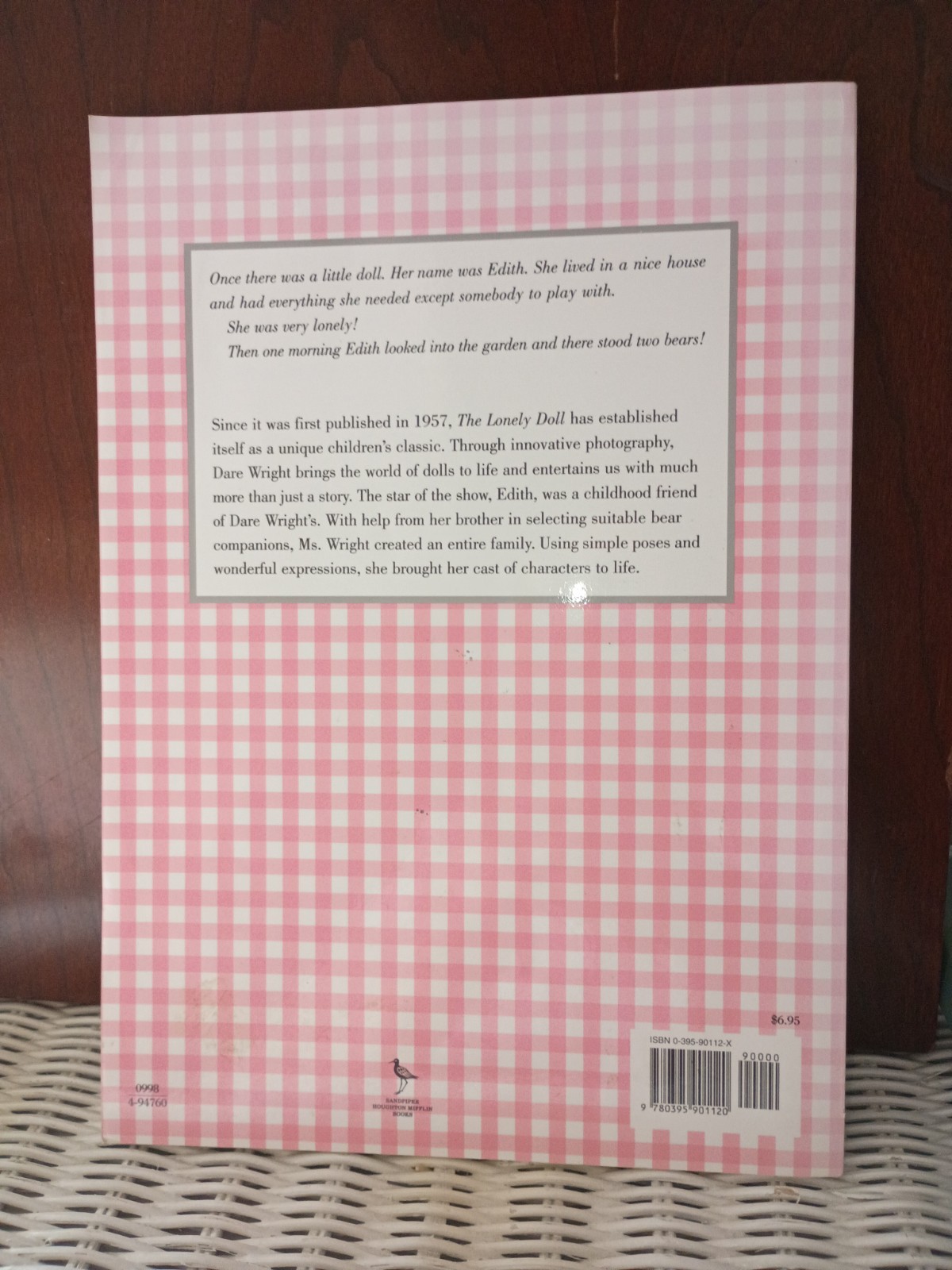 Vintage The Lonely Doll Paperback Book