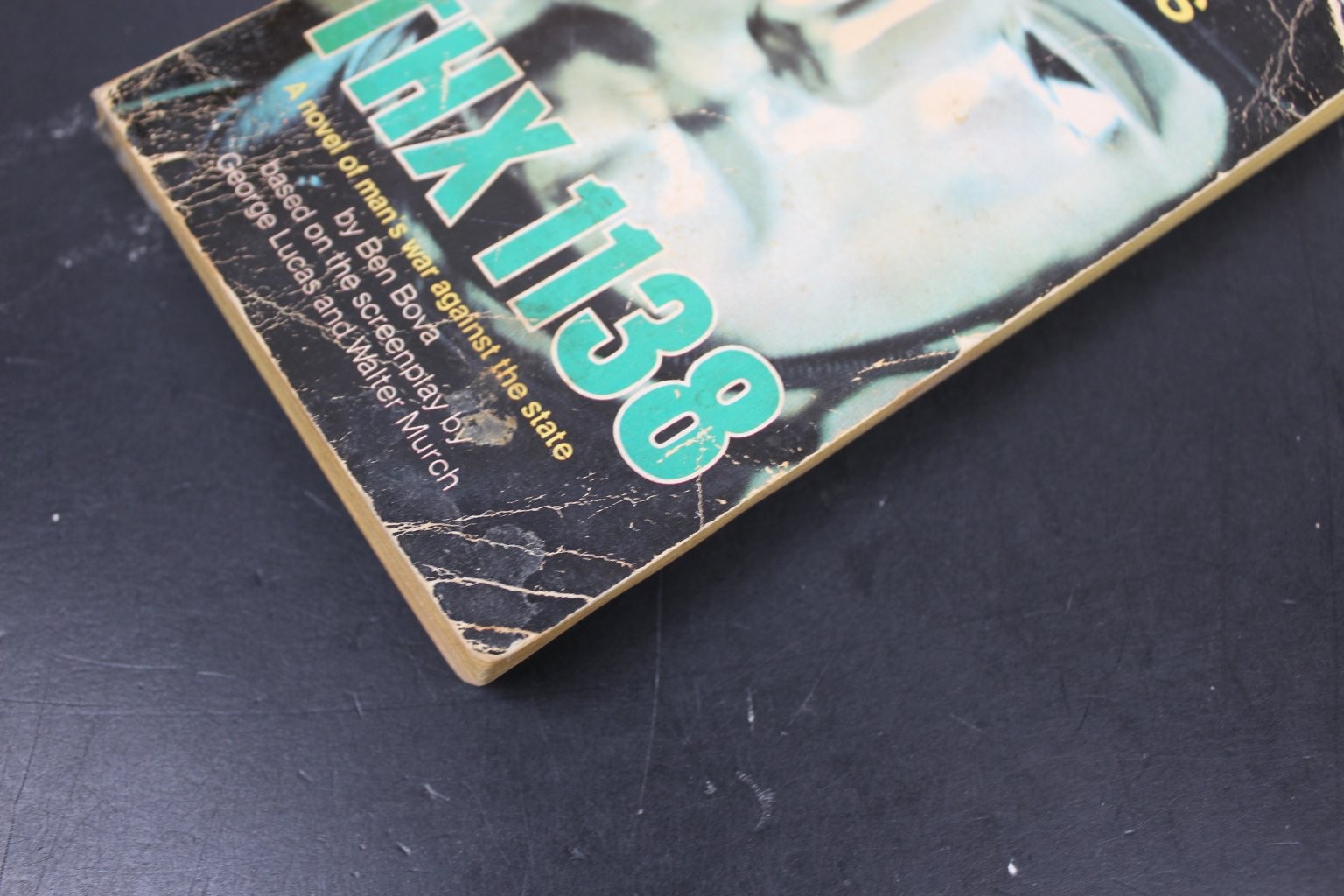 THX 1138 Ben Bova 1978 Reissue Science Fiction George Lucas Warner Books PB