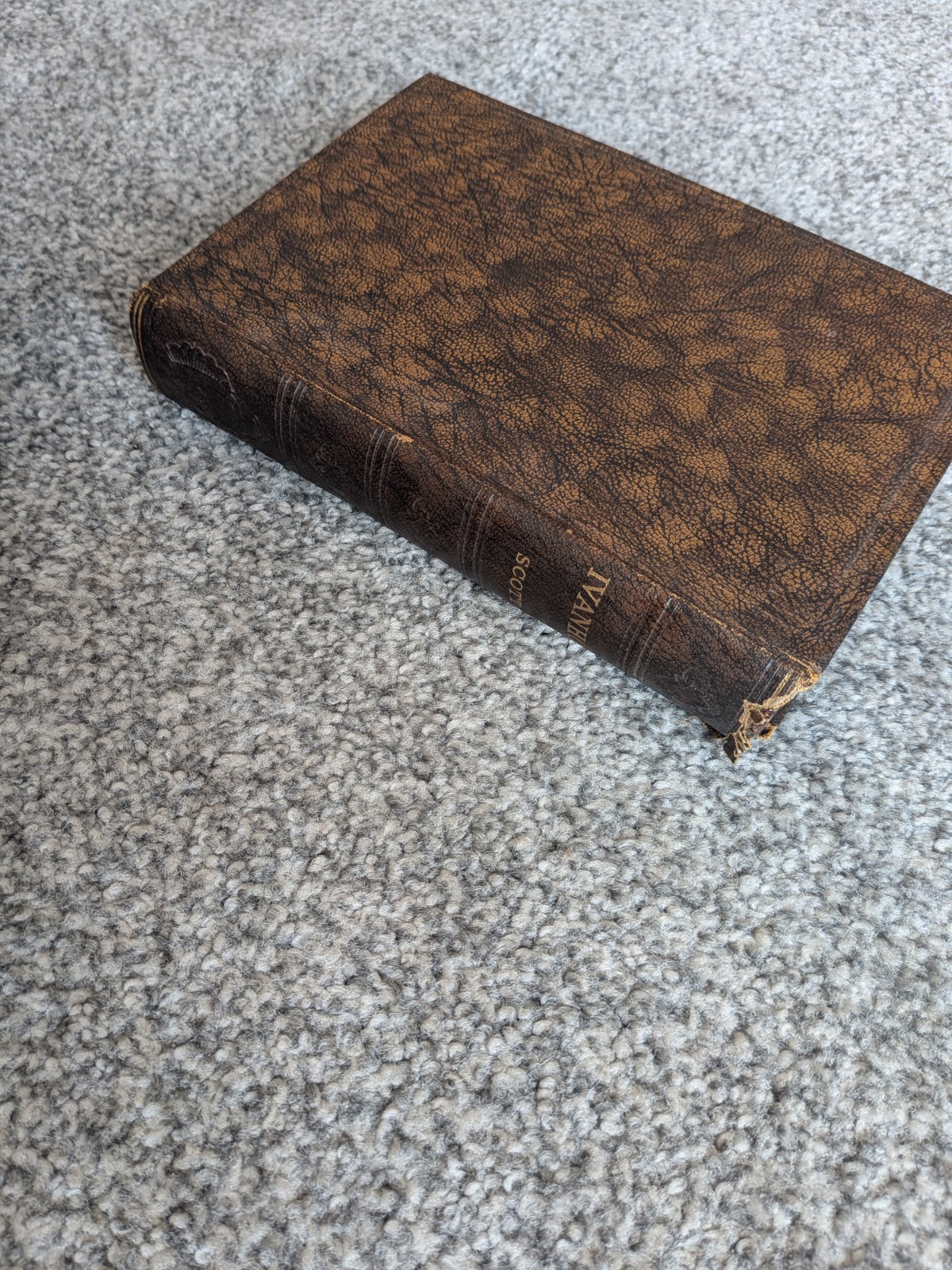 Ivanhoe by Sir Walter Scott Hardback Odhams Press Limited 1930’s Antique