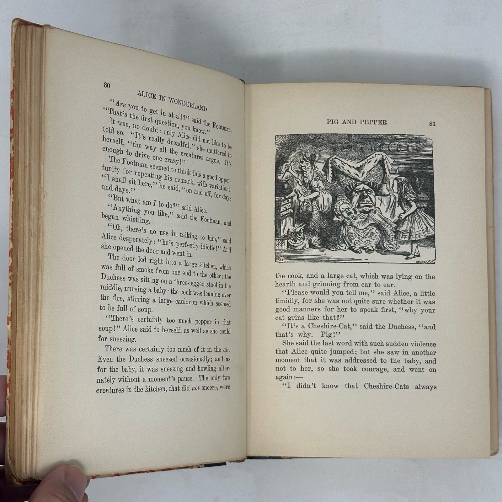 Alice’s Adventures in Wonderland Through the Looking-Glass Snark 1925 HC