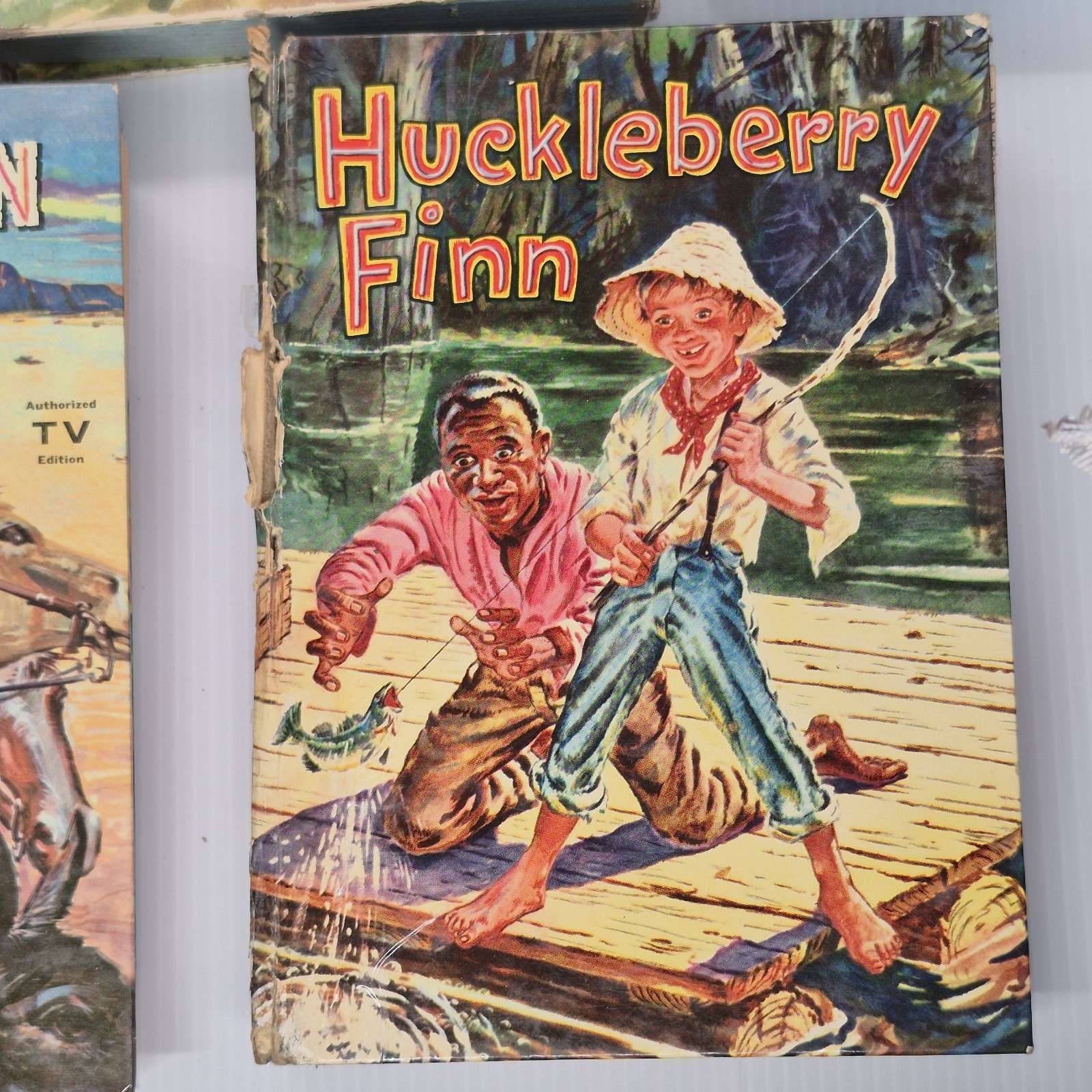 vintage Whitman publishing hardcover books featuring Western TV show Lot Of 11