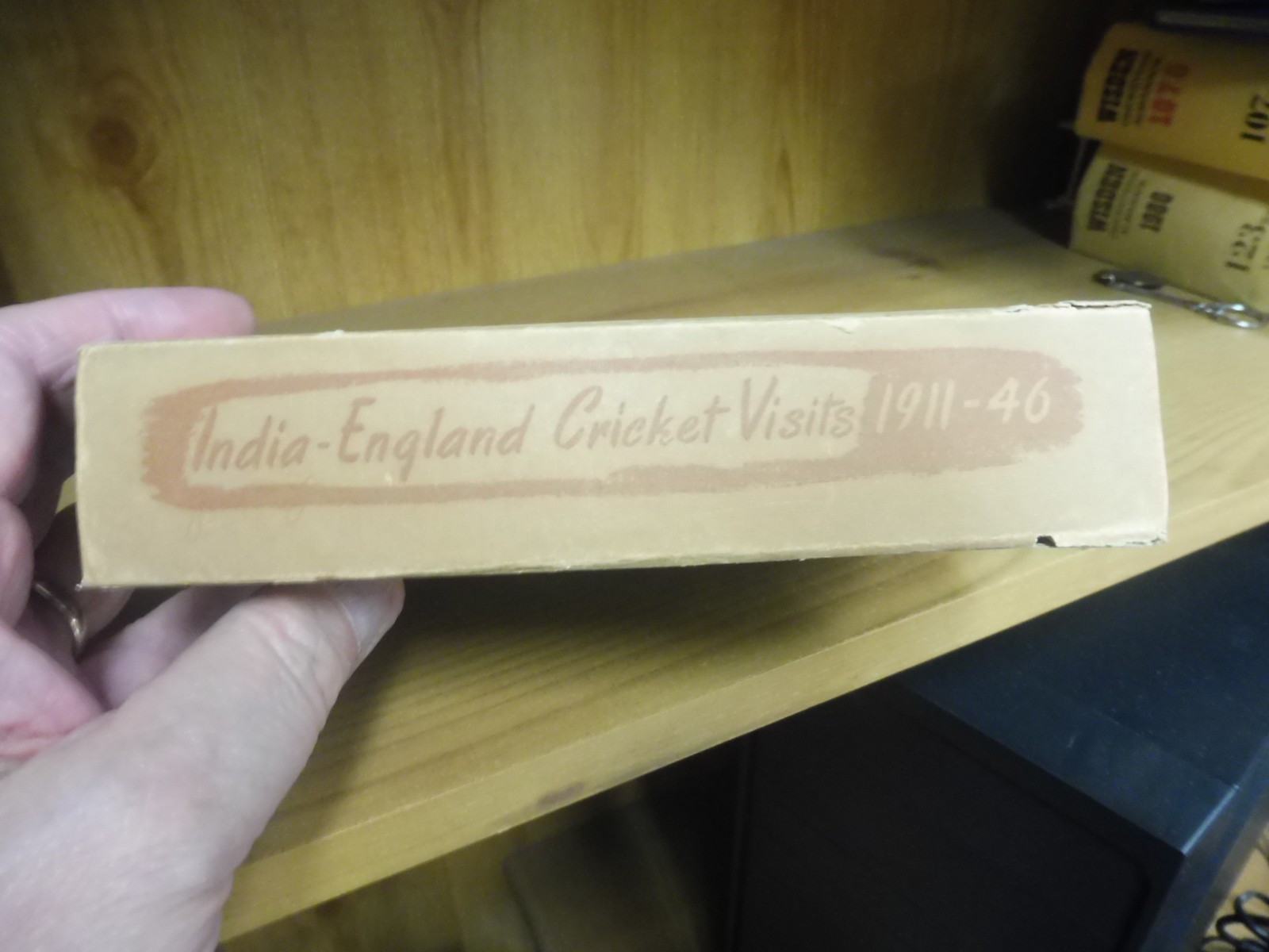 India-England Cricket Visits 1911 – 1946 edited by S.K.Roy