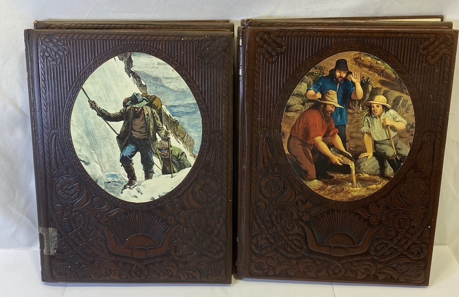 The Old West Book Lot Gamblers Forty Niners Alaskans Soldiers Vintage