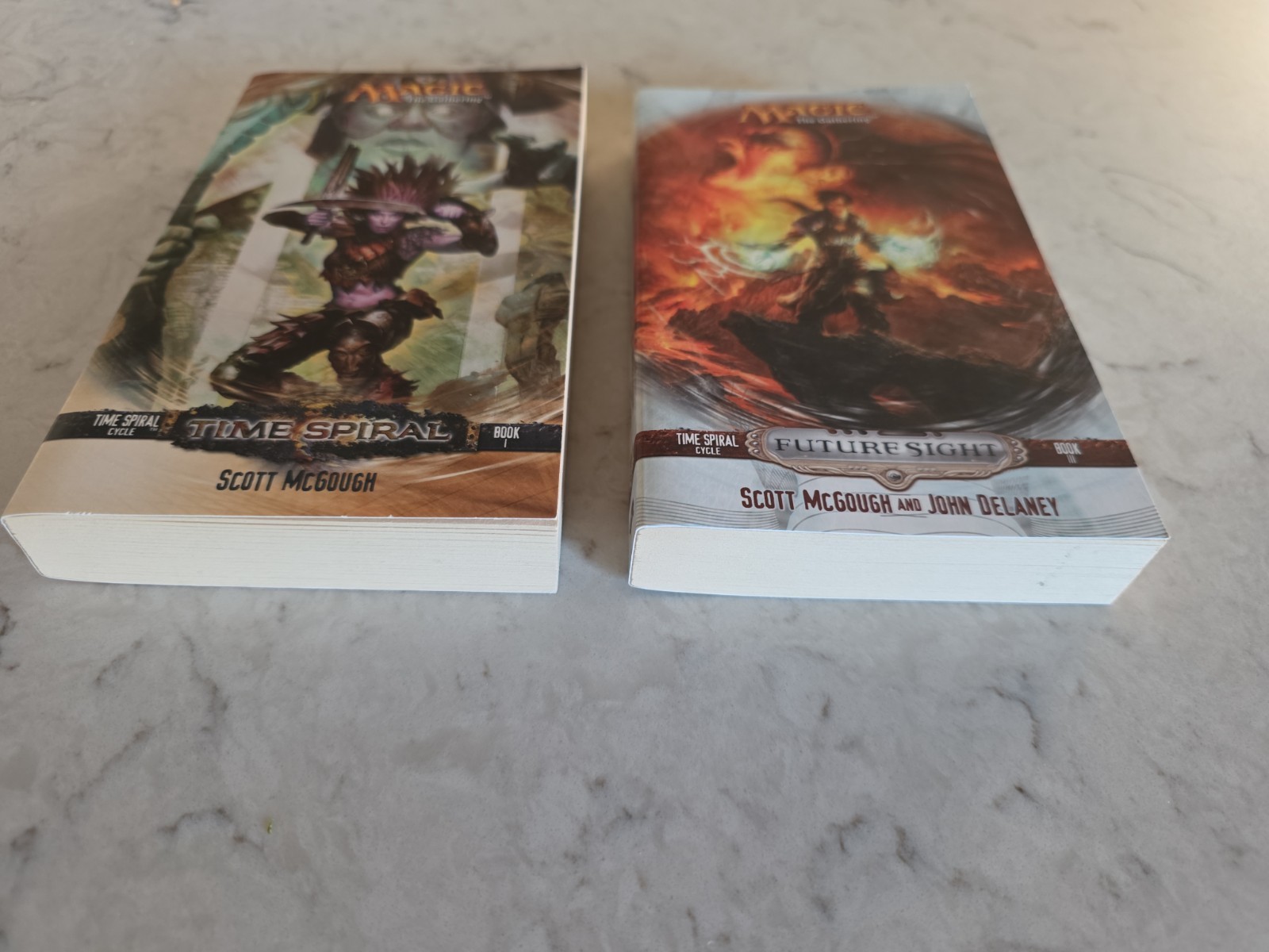 Rare Magic: The Gathering Books Time Spiral Cycle Trilogy 1,3 OOP