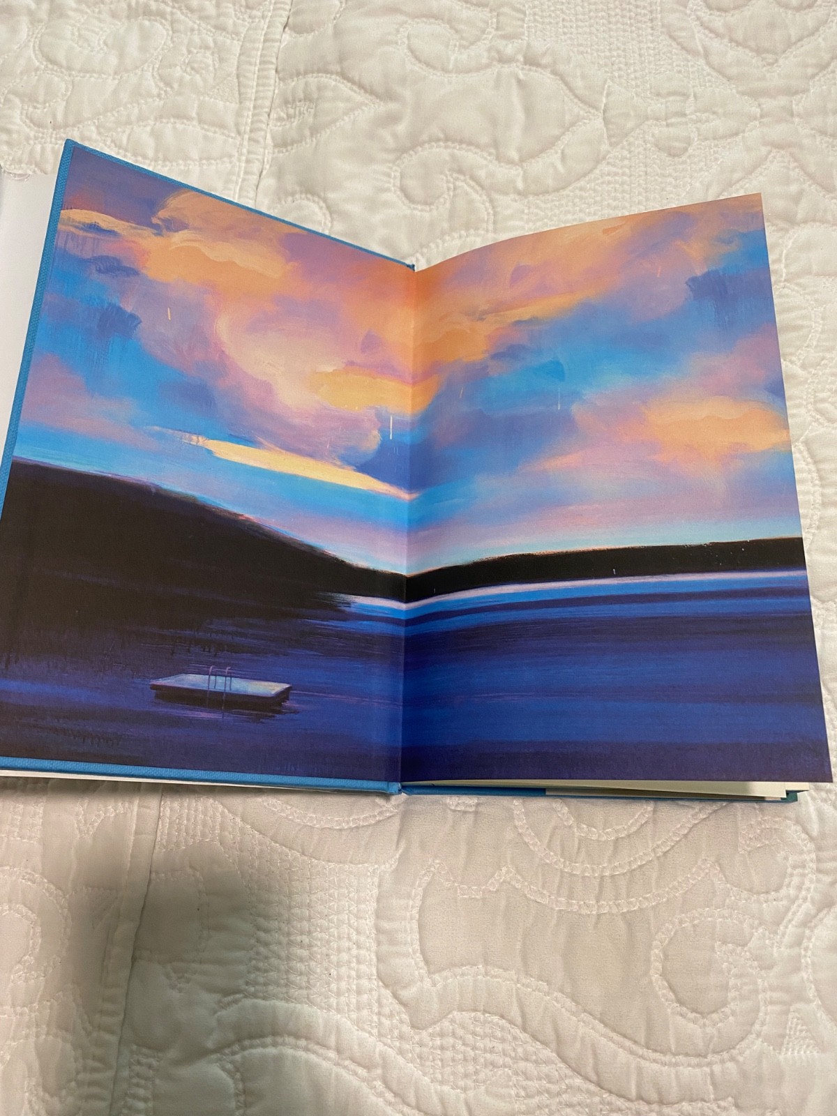 SPRAYED EDGE book – “Every Summer After” by Carley Fortune