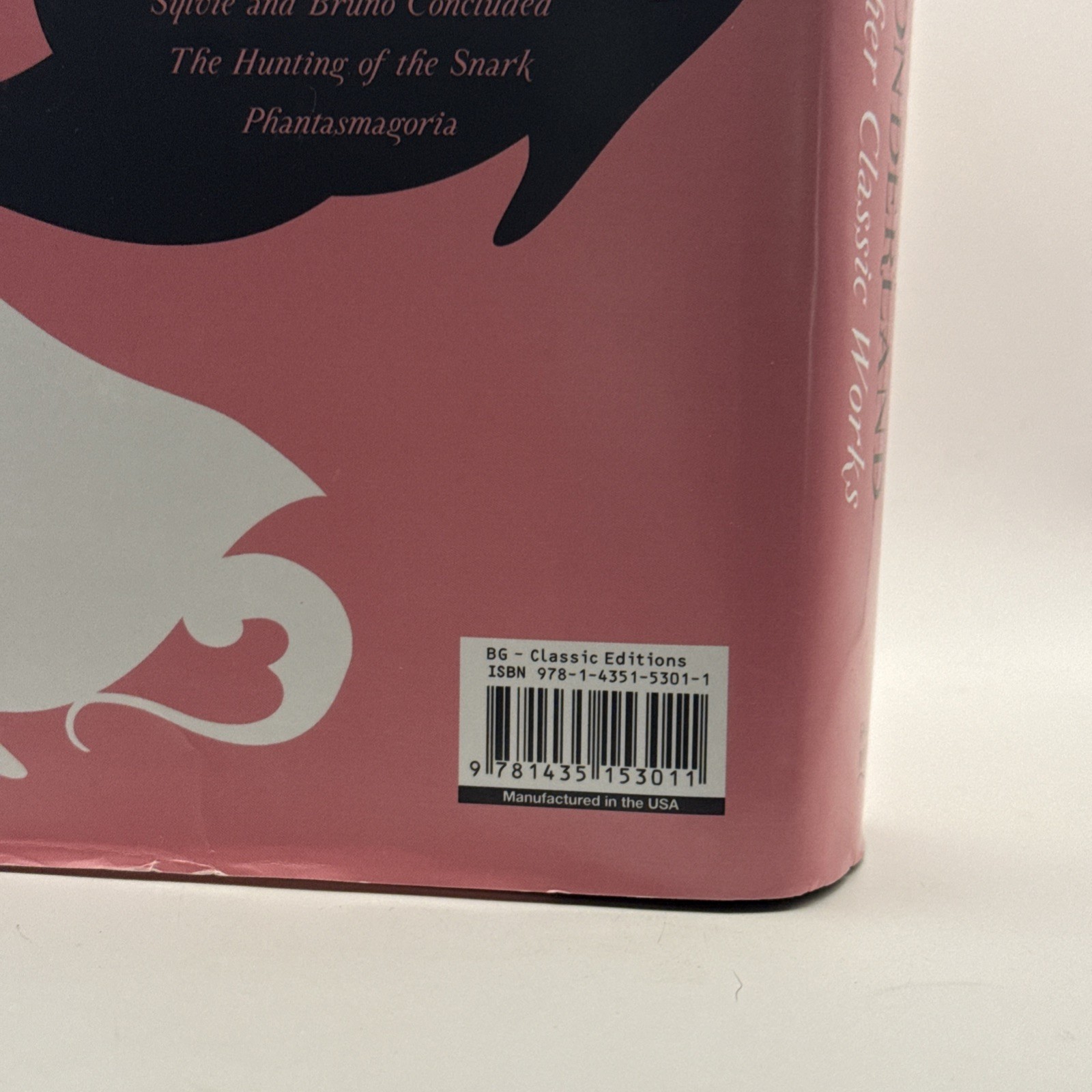 Alice’s Adventures in Wonderland Classic Works by Lewis Carroll Hardcover