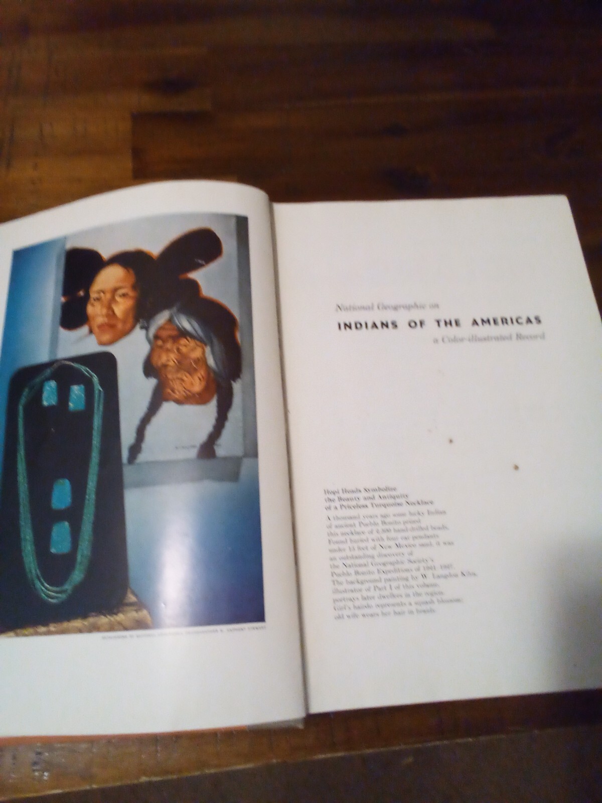 National Geographic Book “Indians of the Americas” 1957, 432 pages, Hard Cover
