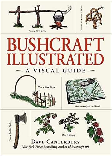 Bushcraft Illustrated: A Visual – Hardcover, by Canterbury Dave – Very Good