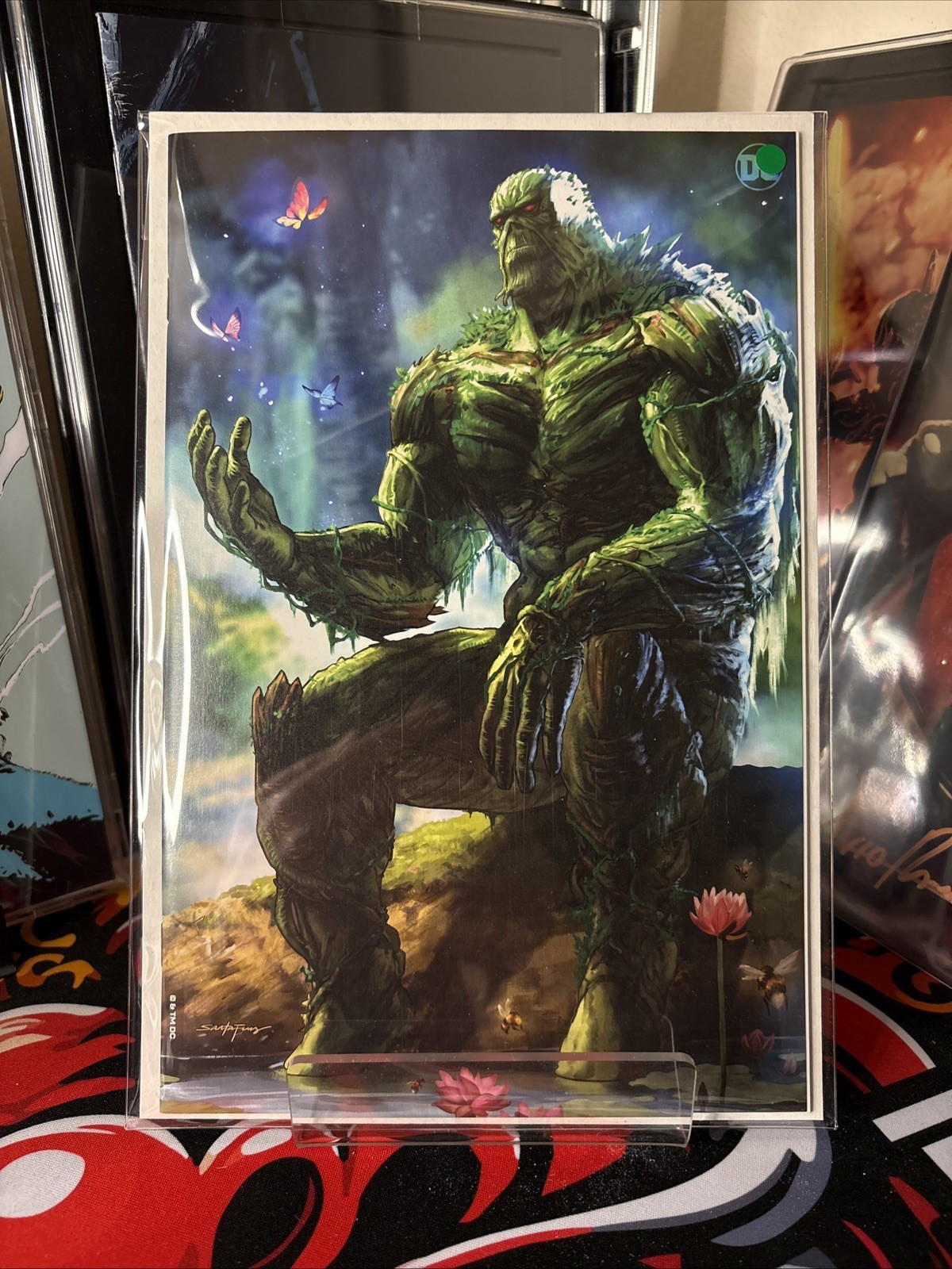 Swamp Thing 1 Santa Fung Megacon 2024 Virgin Ltd 500 NM 1