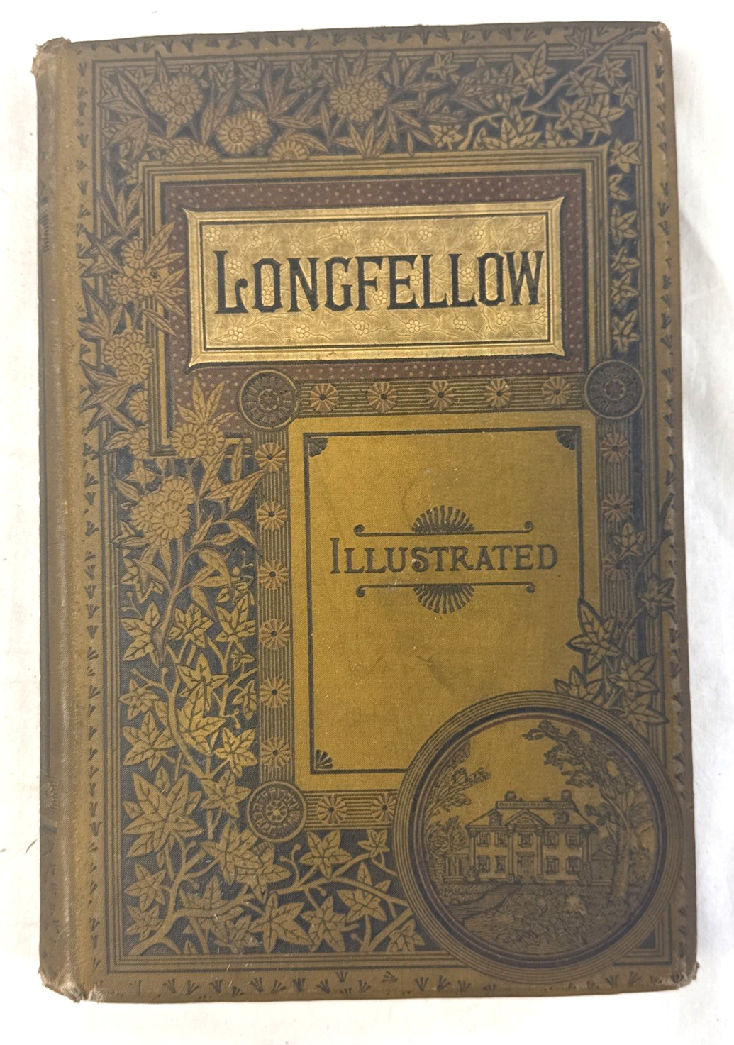 Poetical Works of HENRY WADSWORTH LONGFELLOW – Illustrated 1884 Hardcover