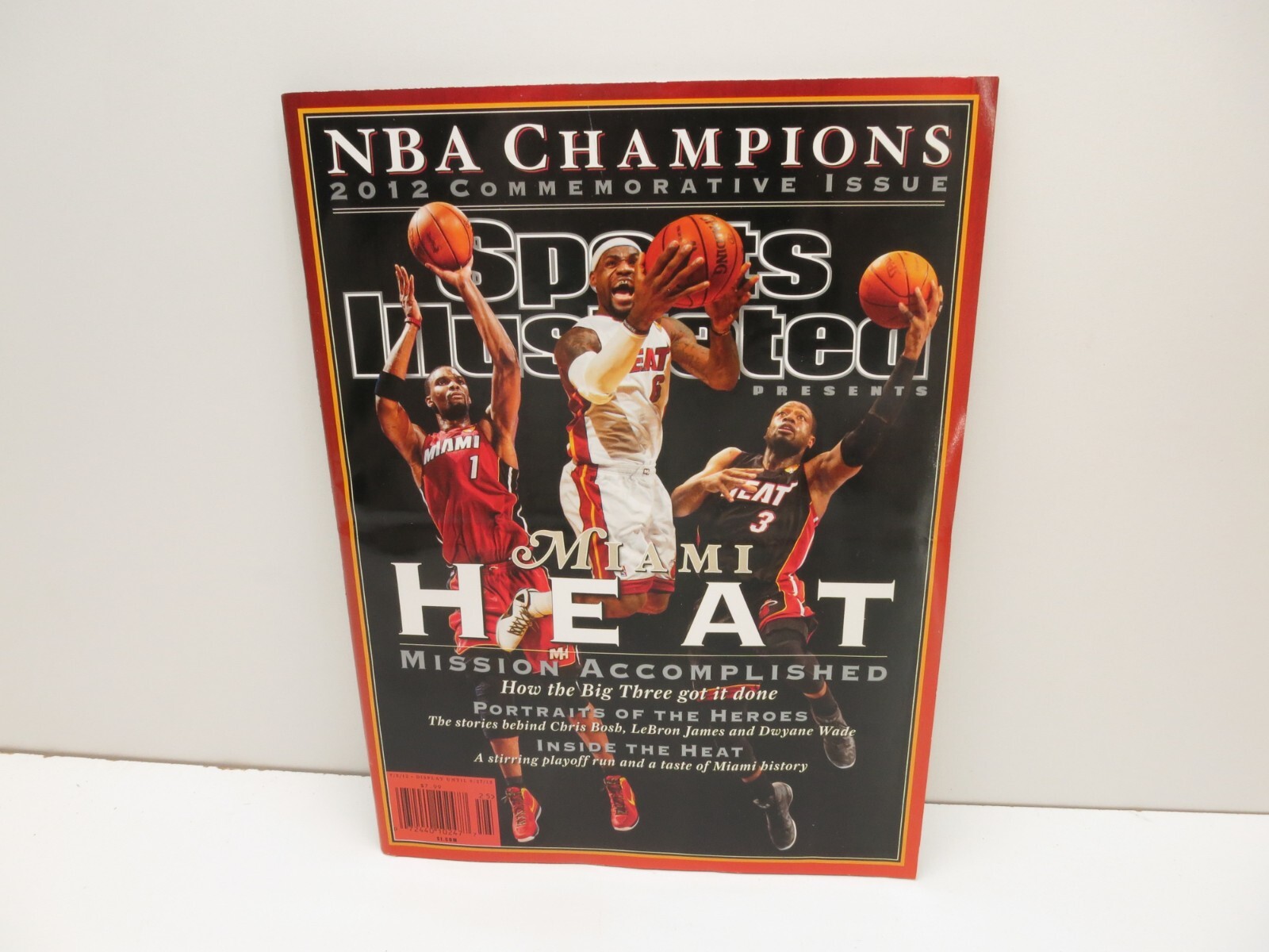 Sports Illustrated 2012 Special Edition Miami Heat NBA Champions Lebron James