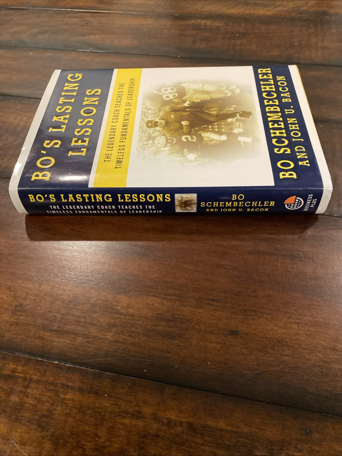 SIGNED Bo’s Lasting Lessons by John U. Bacon U Of M Football