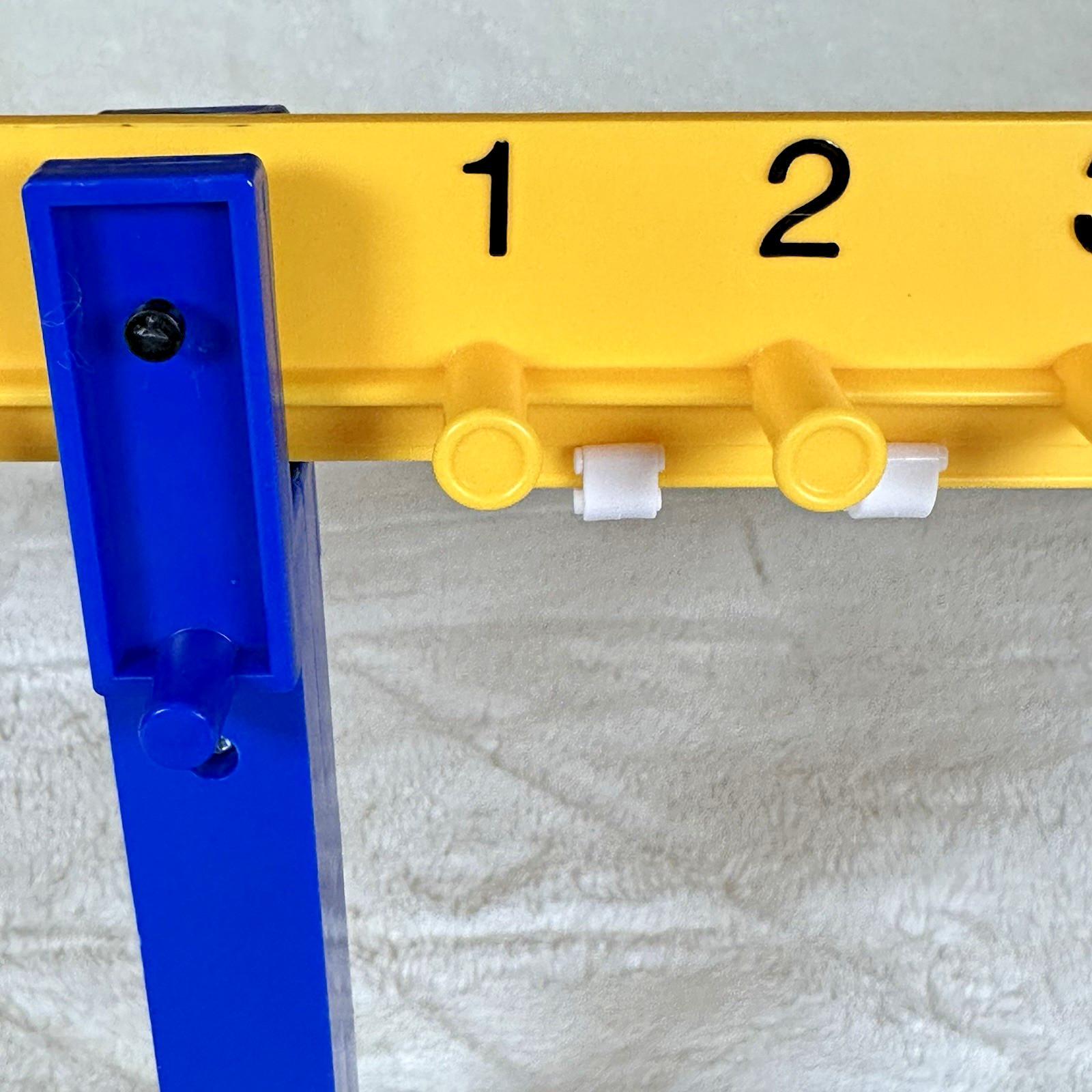 Hand2Mind Number Balance Math Scale W/ 10g Weights Classroom STEM Tool