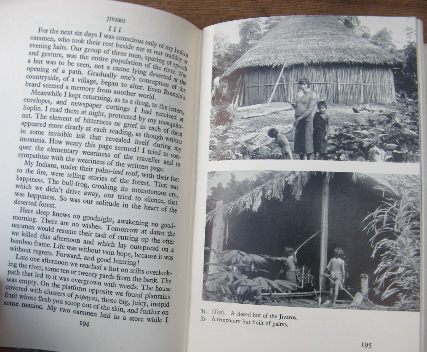 1953 Jivaro Among the Headshrinkers of the Amazon- Bertrand Flornoy 1st Edition