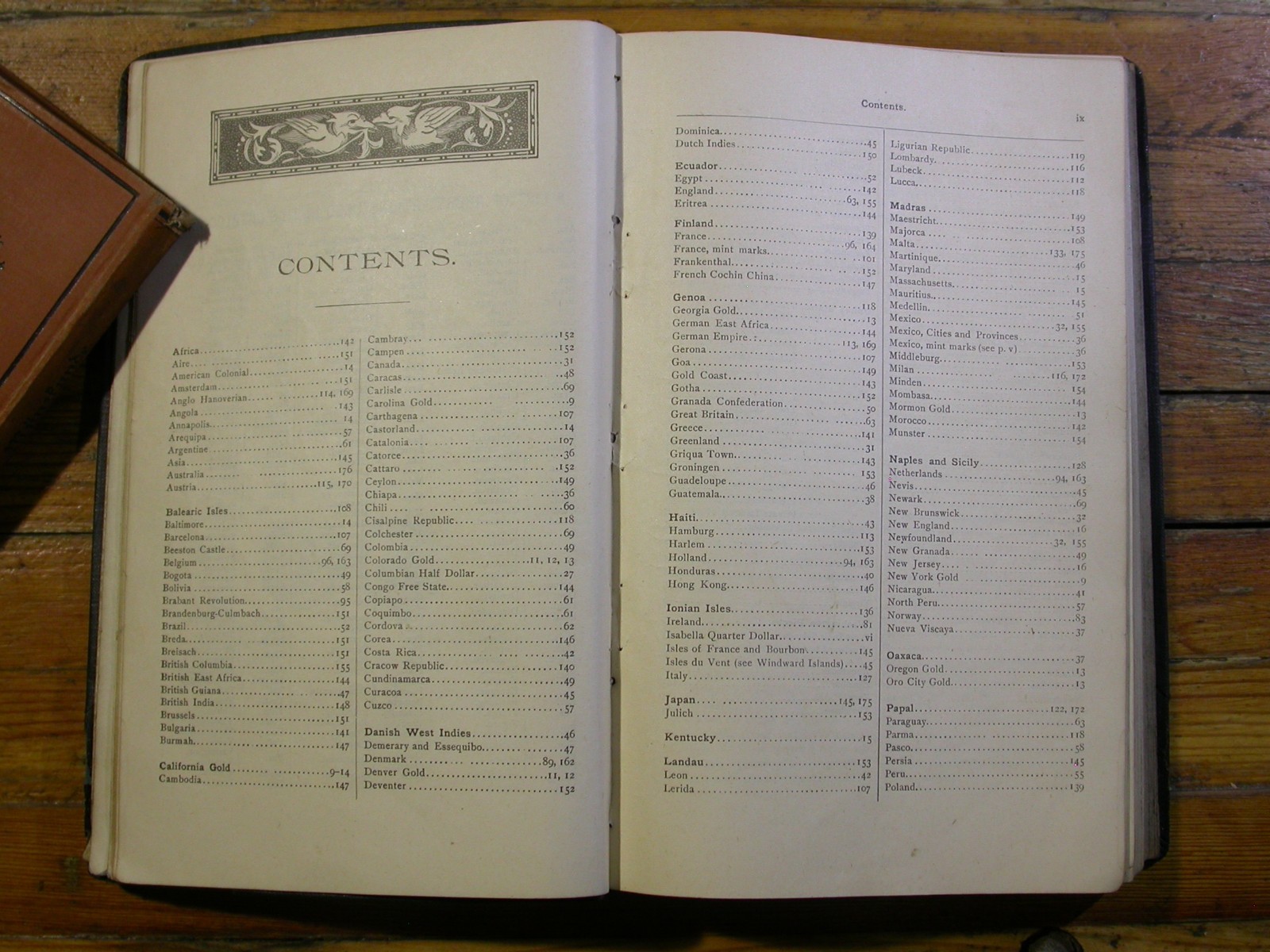 1893 Standard Coin Catalog Silver and Gold Illustrated 27th Edition