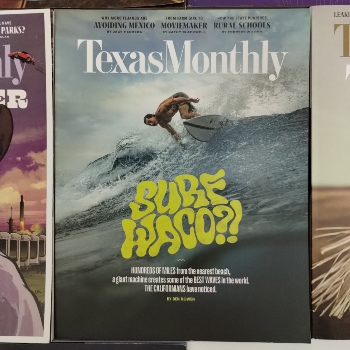 TEXAS MONTHLY Magazine Lot Of 10 2020-2022-2023 Elon Musk Hogs Tanya Tucker #1