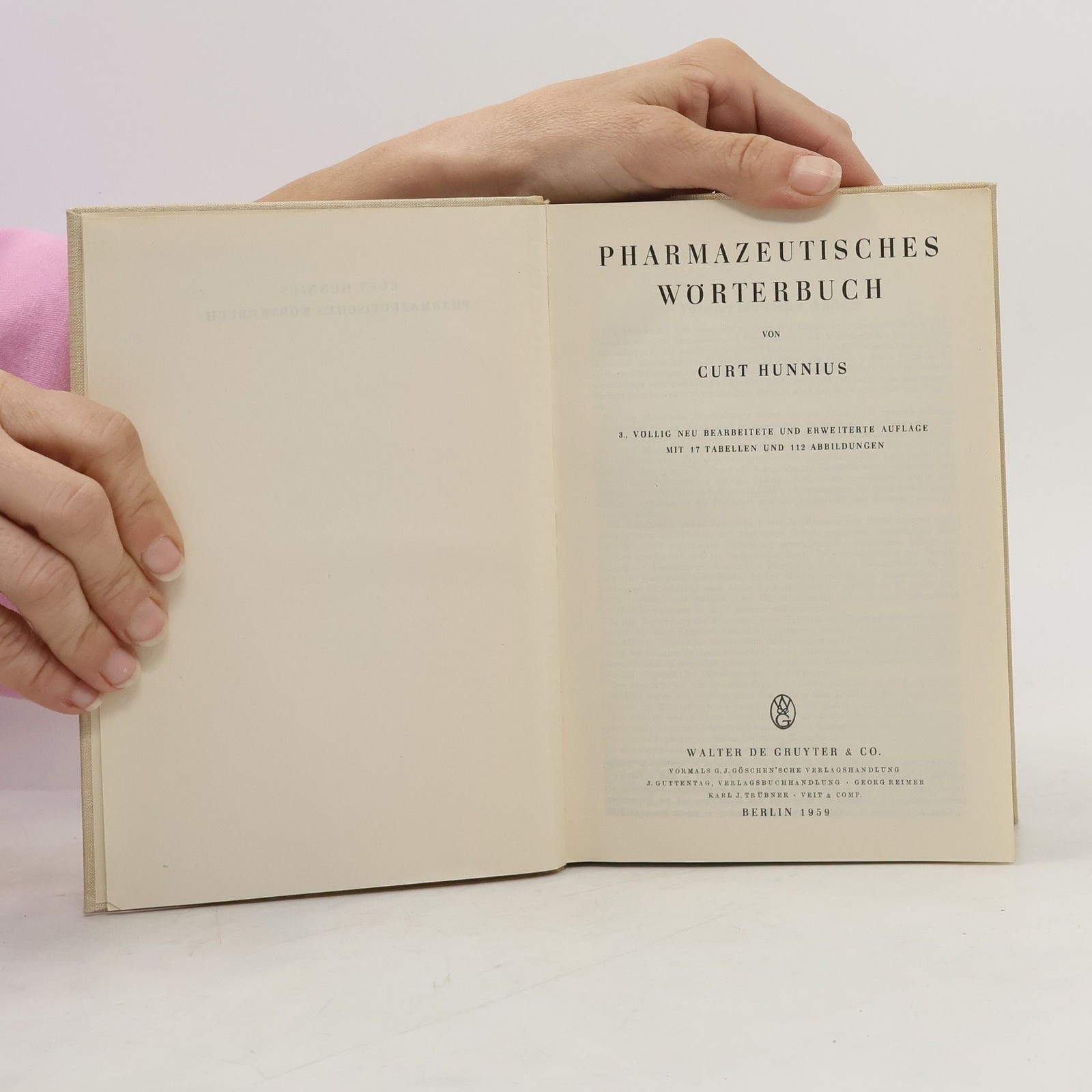 Pharmazeutisches Wörterbuch  |  Curt Hunnius