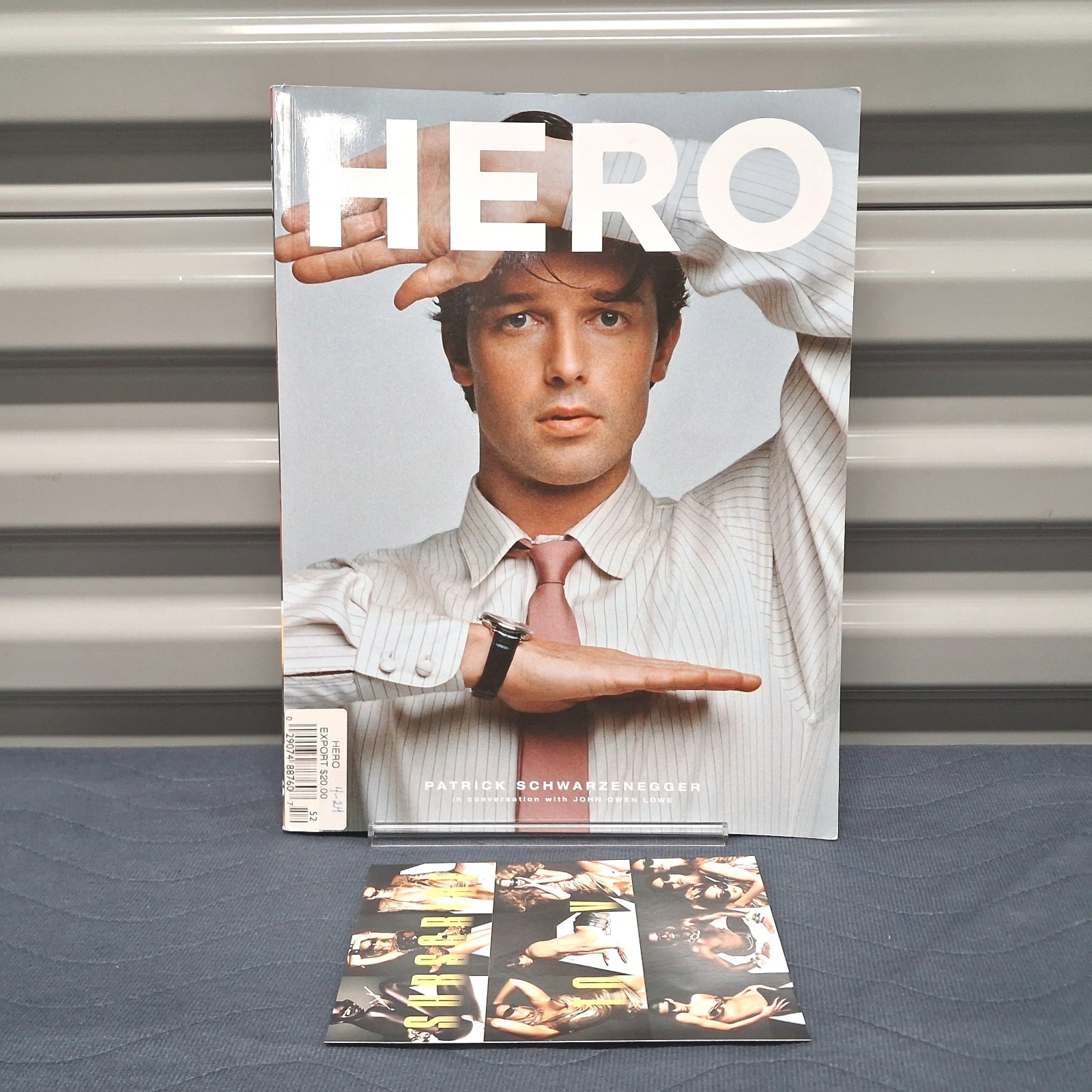 HERO Magazine LONDON #33 Summer Fall 2025 Patrick Schwarzenegger UK Import