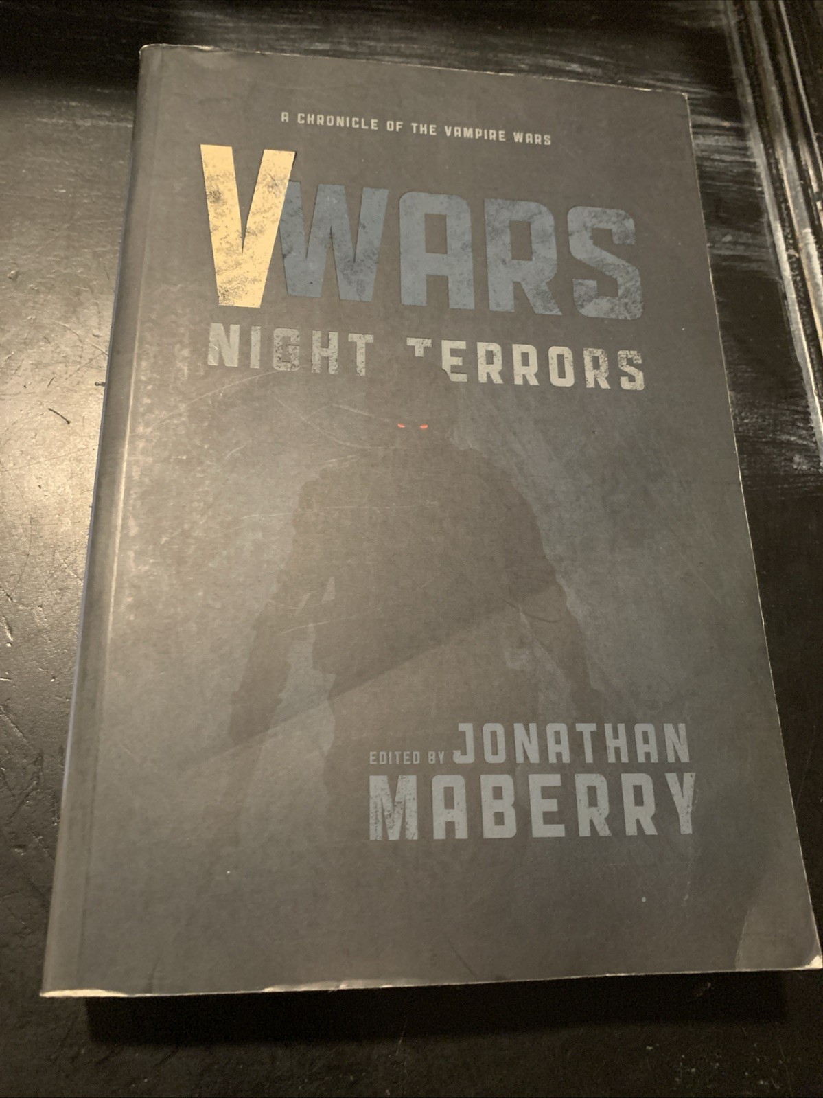 V-Wars: Night Terrors 2016 Trade Paperback 1st/1st Signed By Jonathan Maberry