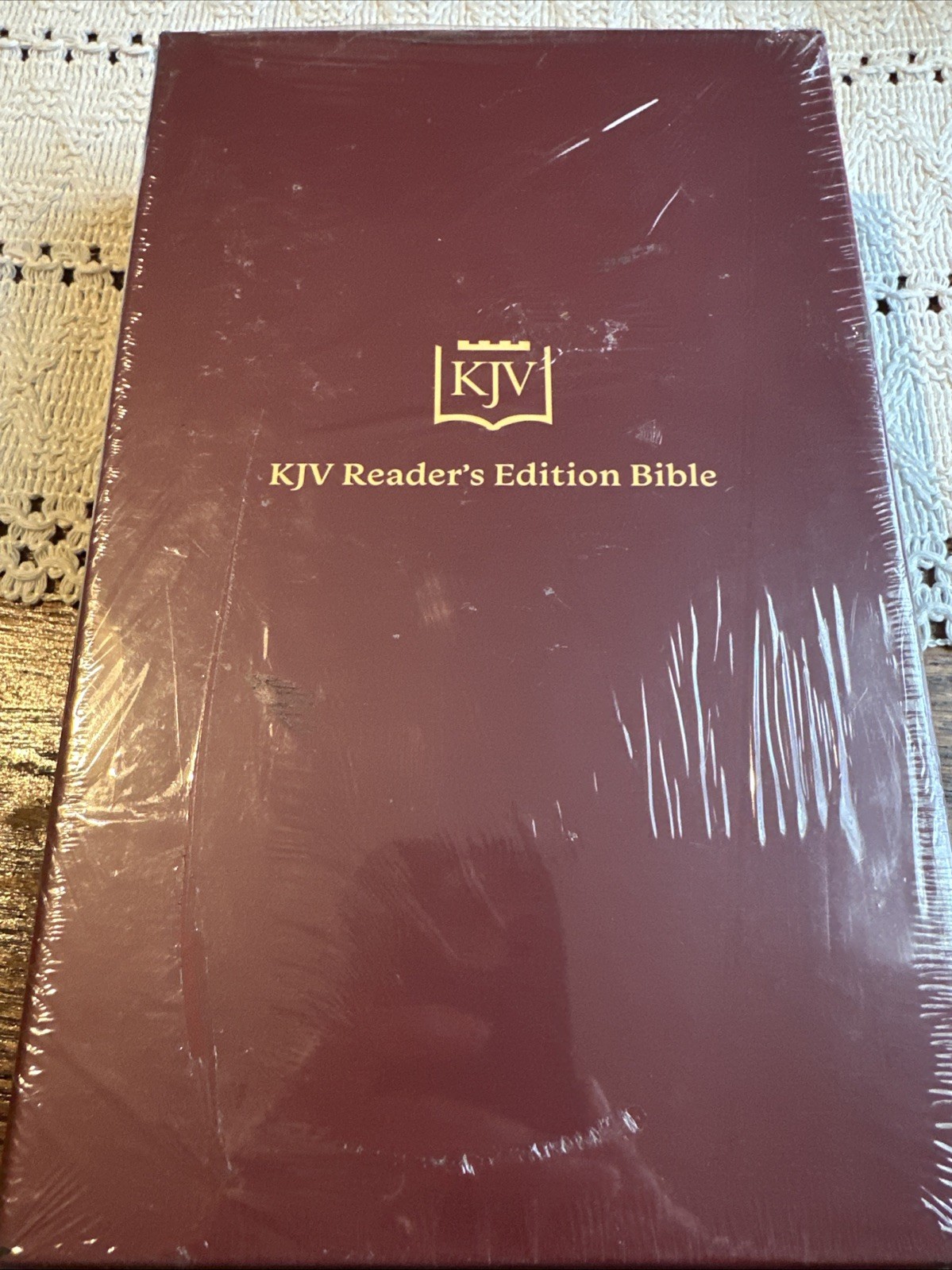KJV Store Readers Edition Bible With Sacred Syntax Black Goatskin Brand New!