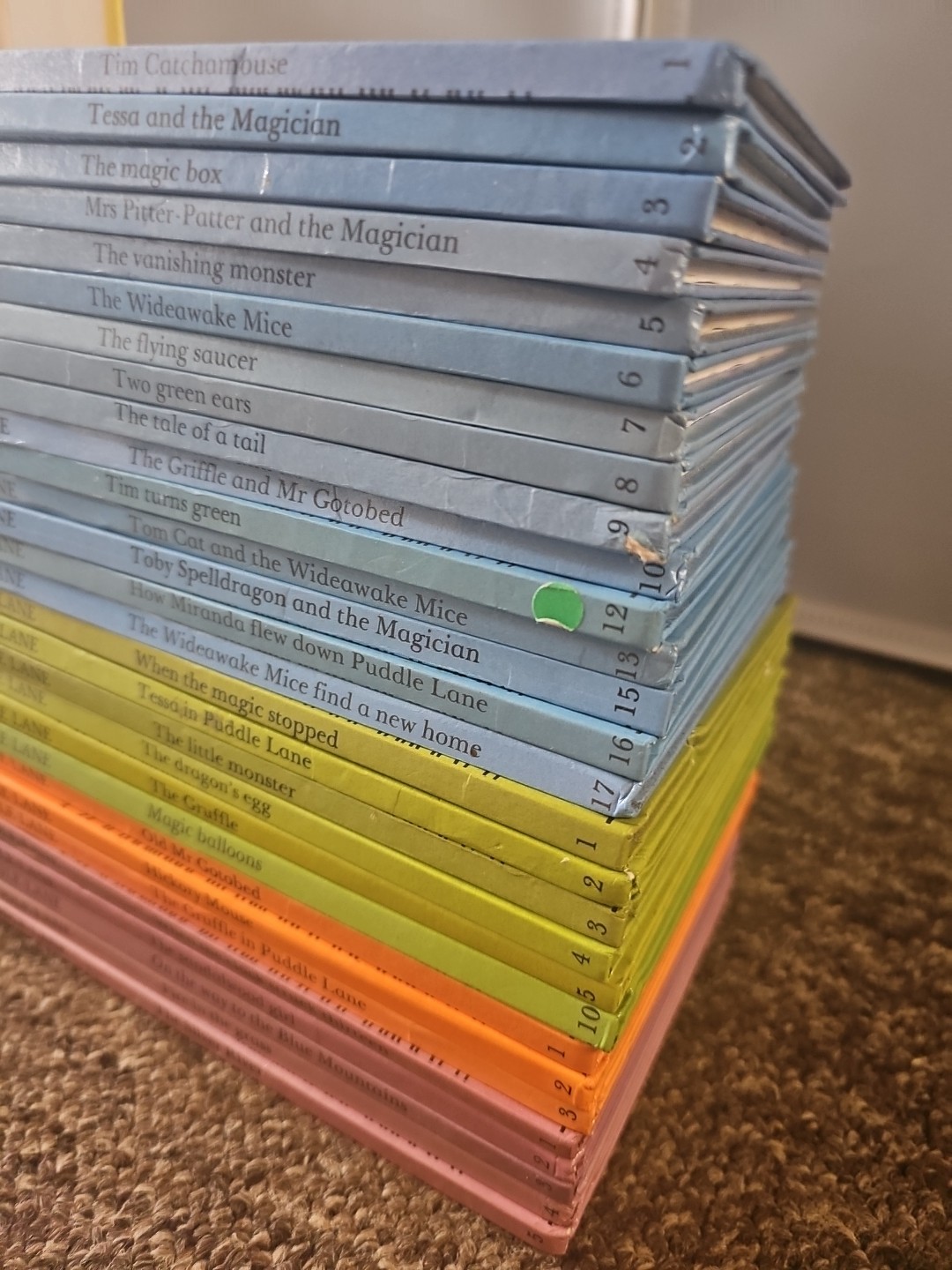 30 LADYBIRD PUDDLE LANE BOOKS Stage 1 To 4 Inc Big Story Bk 1st Editions G