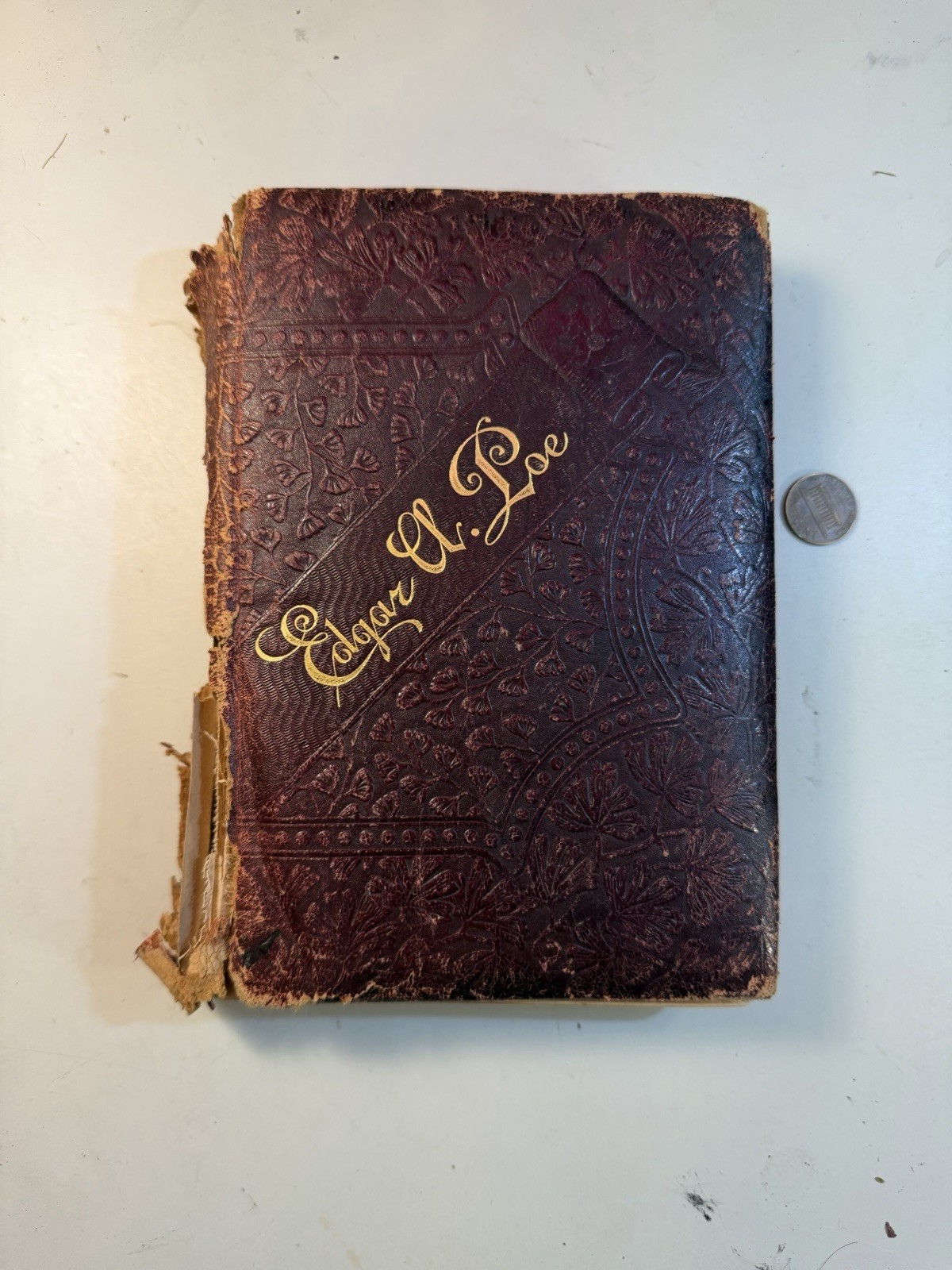 Poems of Edgar Allan Poe – 1882 Book – Rare Copy – Thomas Y. Crowel